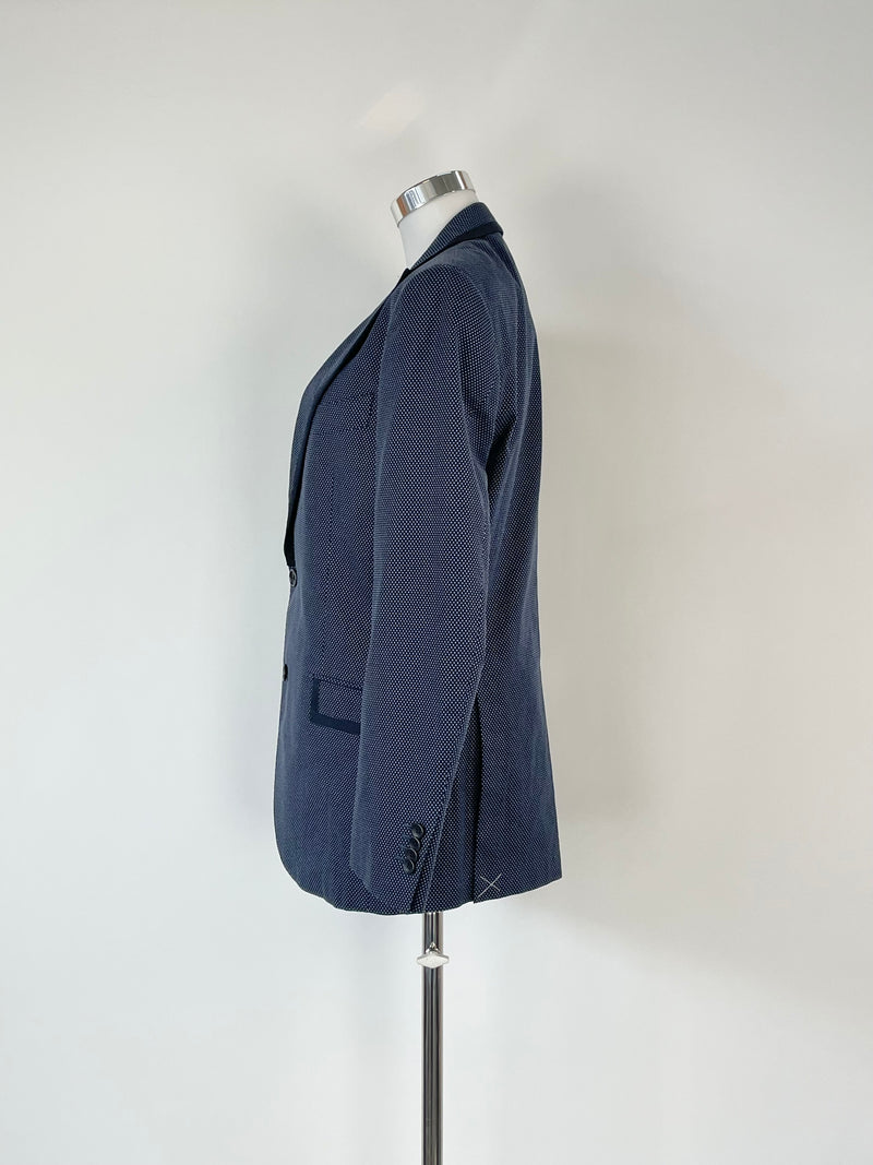 M.J. Bale Navy Blue Alphand Jacket - 38