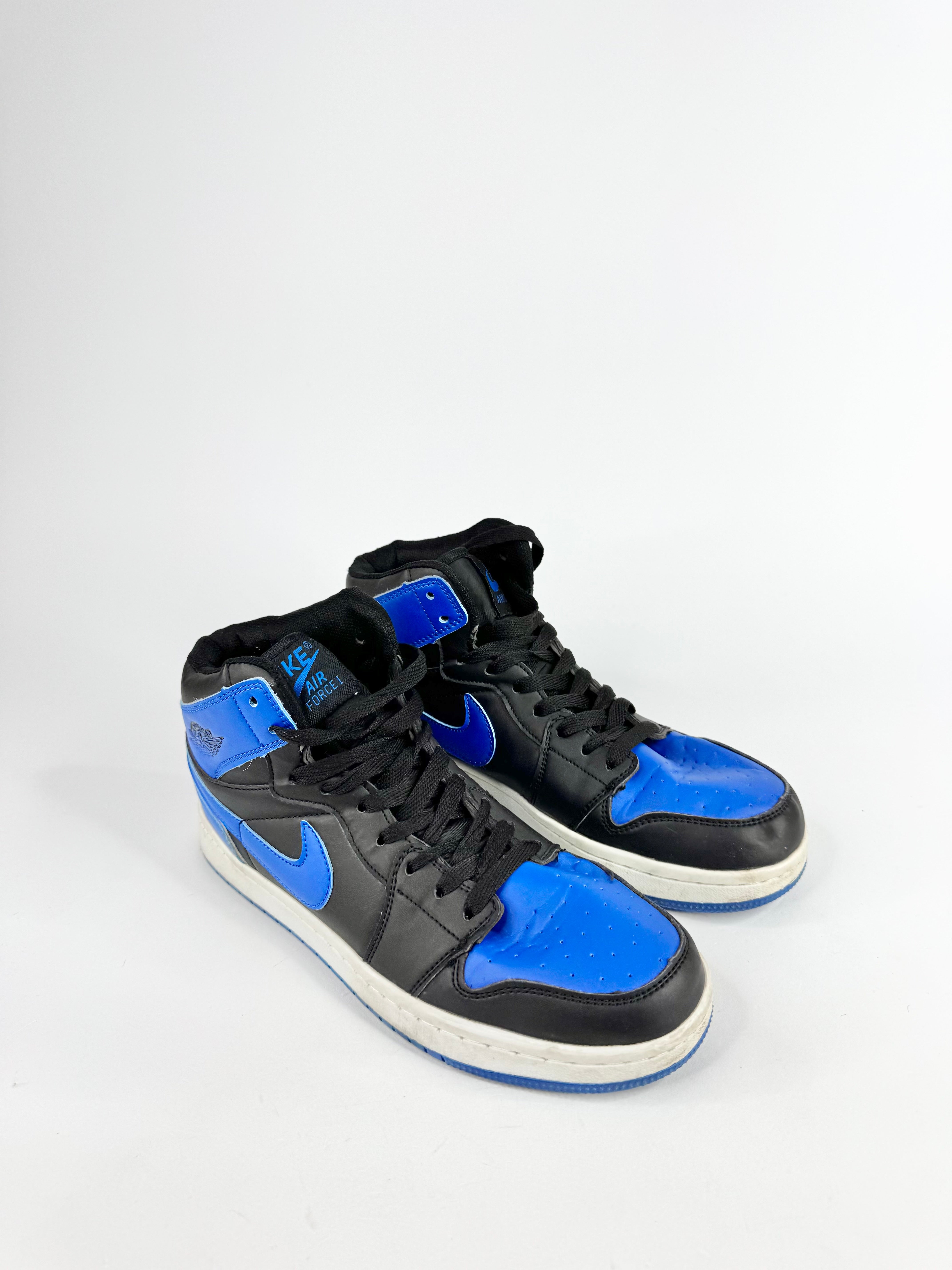 Nike Air Jordan 1 Mid 'Hyper Royal' High Top Sneakers - EU41