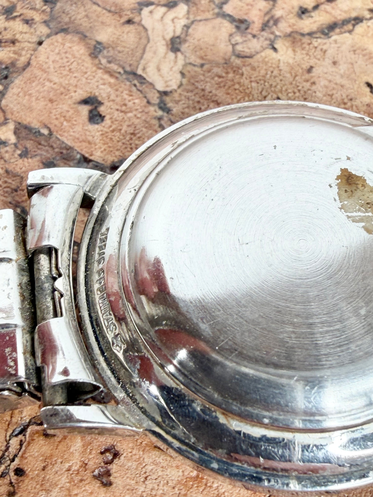 Vintage Hamilton Electric Skip Jack Silver Watch