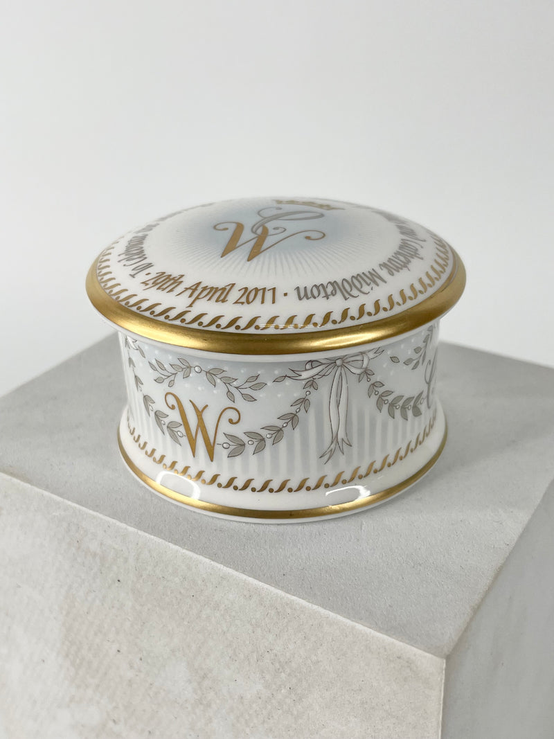 The Royal Collection Fine Bone China Trinket Box