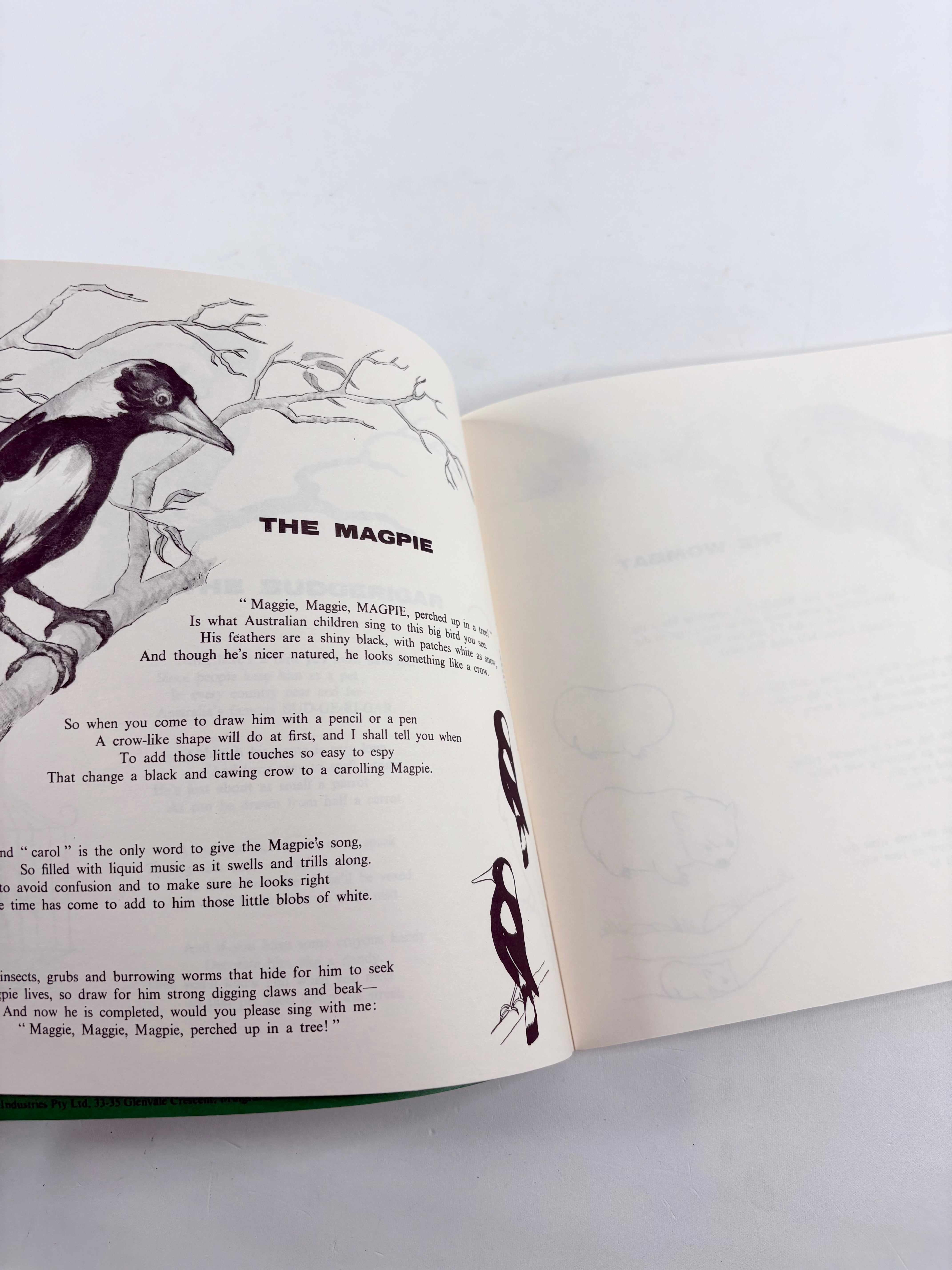 You Can Draw A Kangaroo - The Poems Tell You What To Do (Vintage Tourism Book)