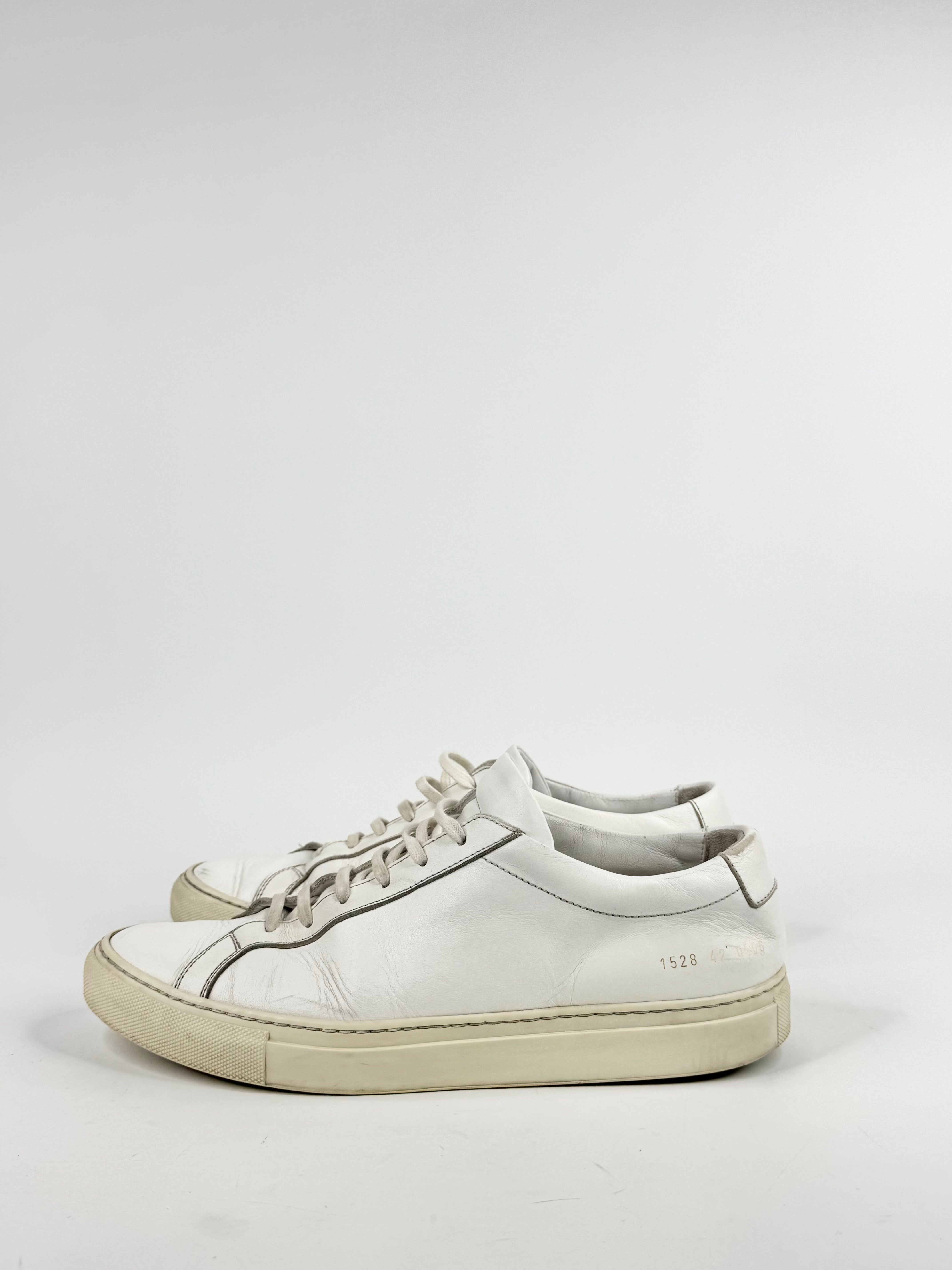Common Projects White 'Achilles' Sneaker - EU42