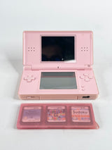 Nintendo DS Lite Pink Console w/ Games