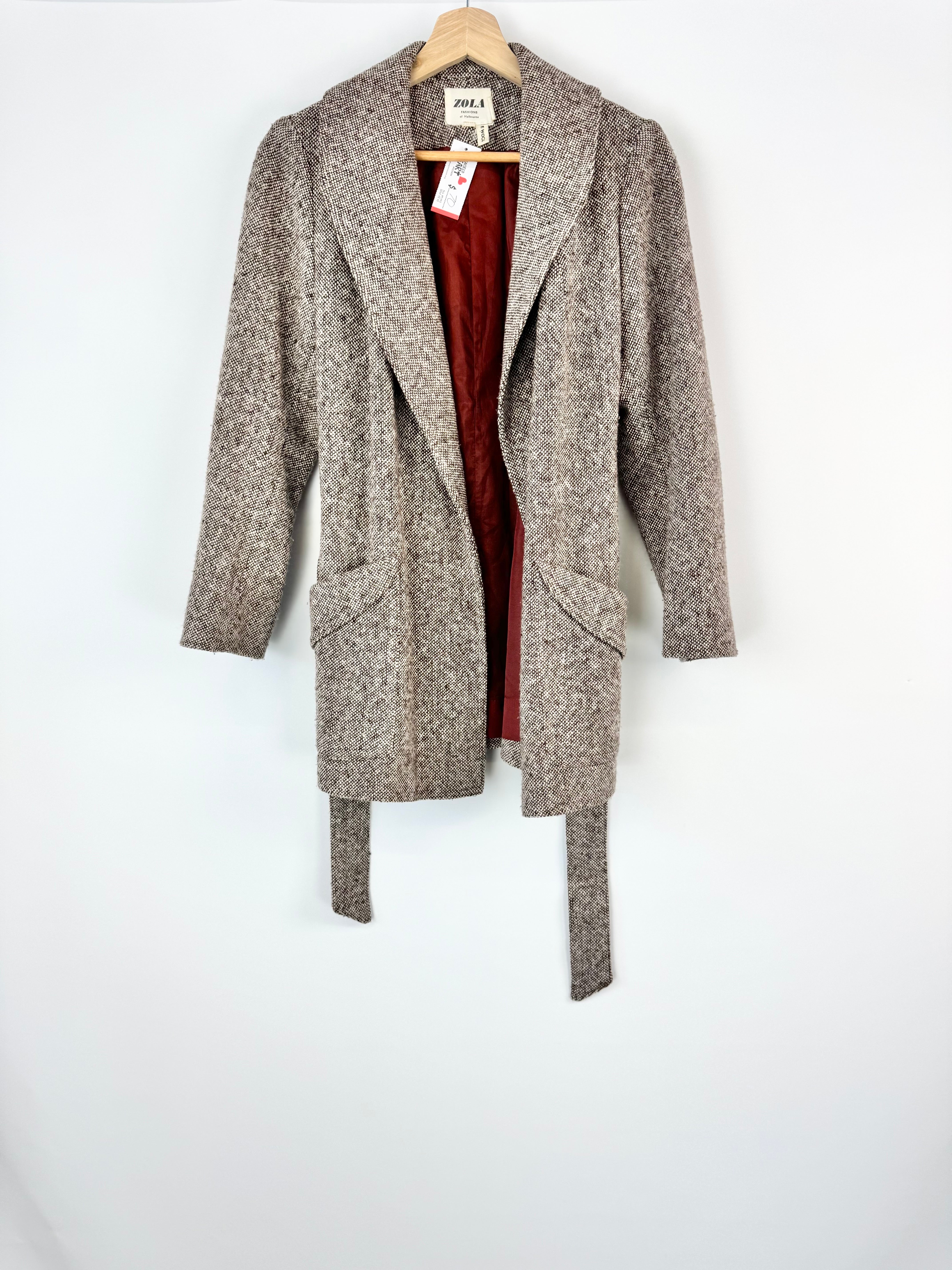 Vintage Zola Fashions of Melbourne Tweed Jacket - AU8