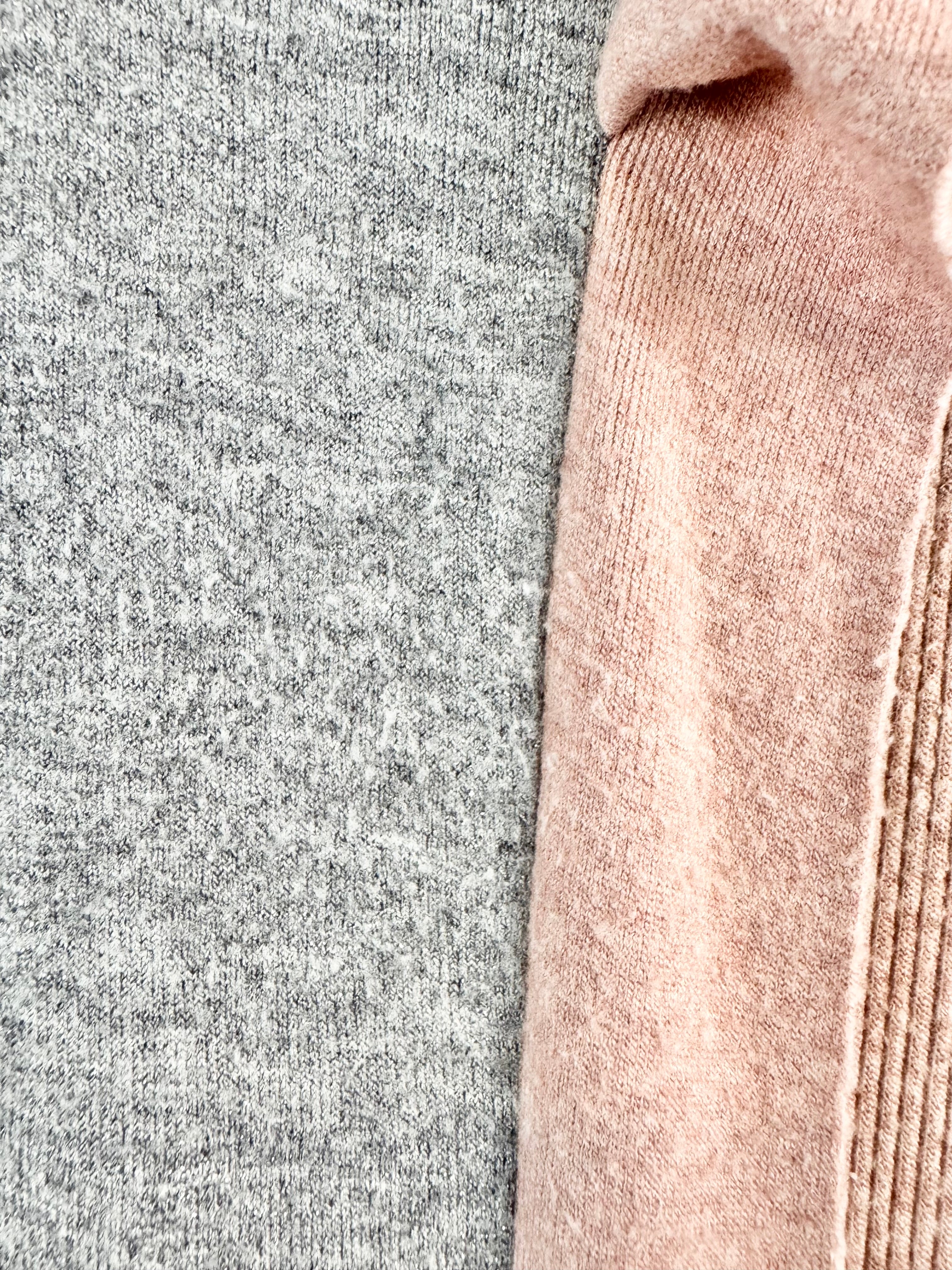 Viceta Wang Grey & Pink Long Sleeve Maxi Dress - AU8