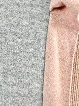 Viceta Wang Grey & Pink Long Sleeve Maxi Dress - AU8