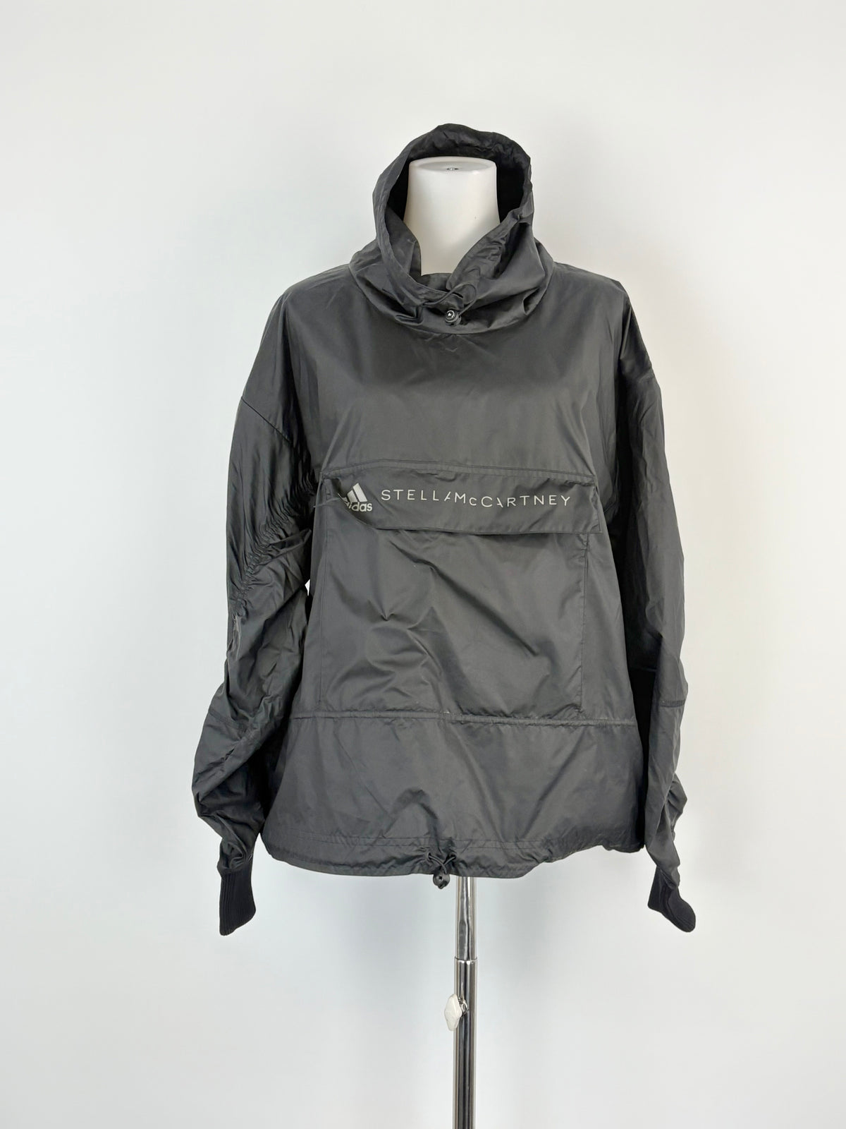 Stella McCartney x Adidas Black Waterproof Pullover - AU10
