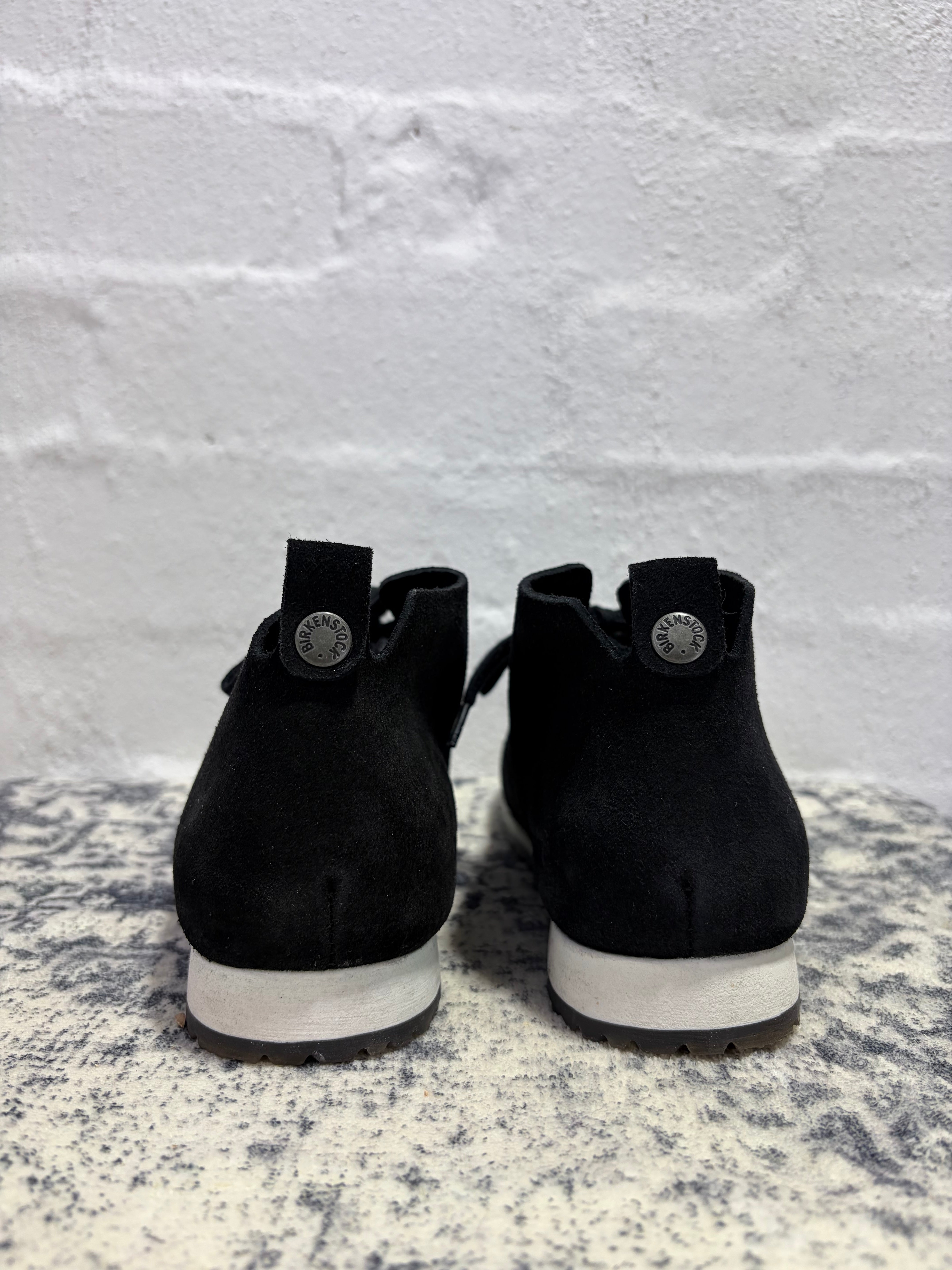 Birkenstock Black Dundee Suede Sneakers - EU38