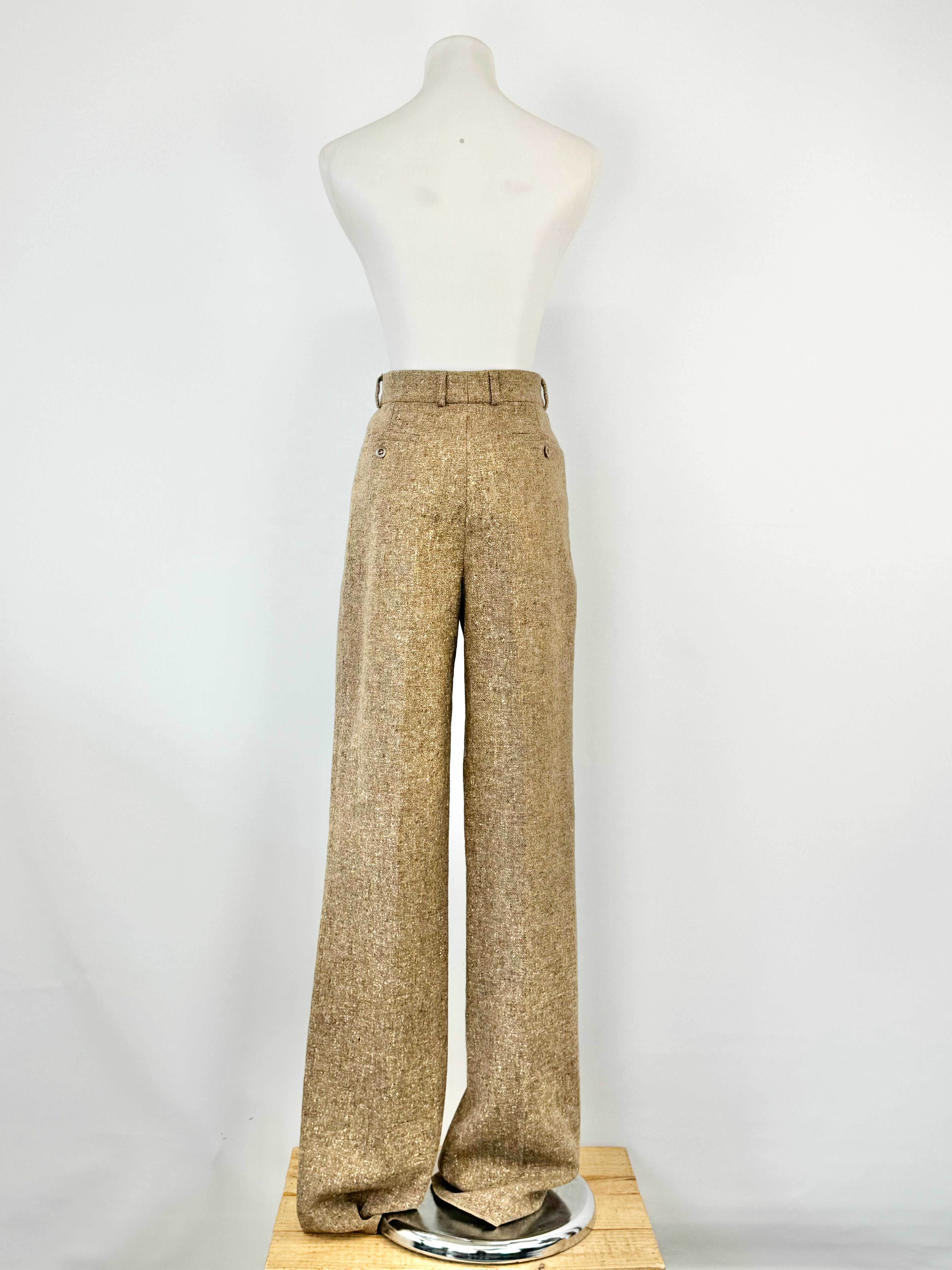 Missioni Tweed Wide Leg Slacks NWT - AU8