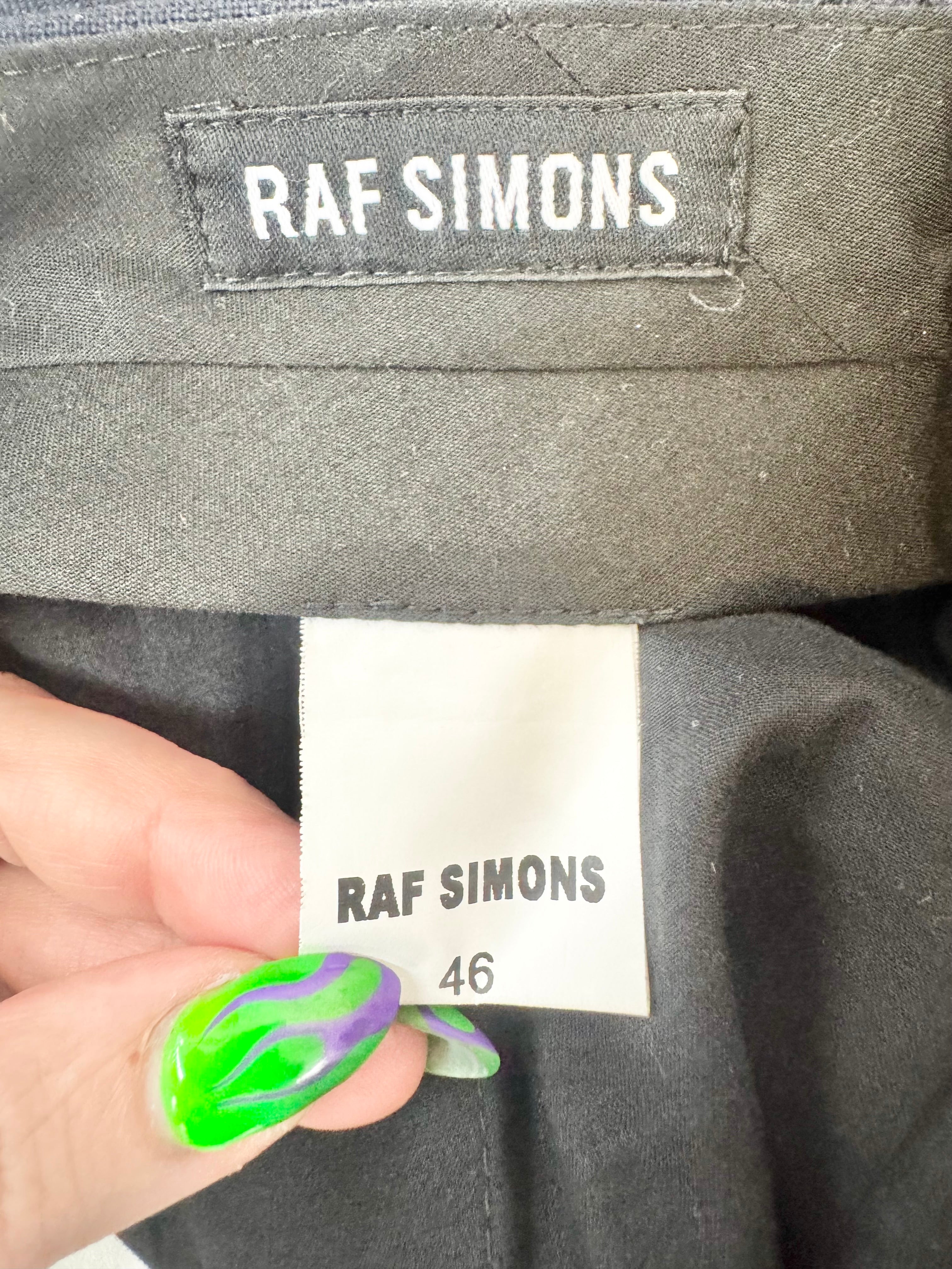 Raf Simmons Navy Slacks - 46