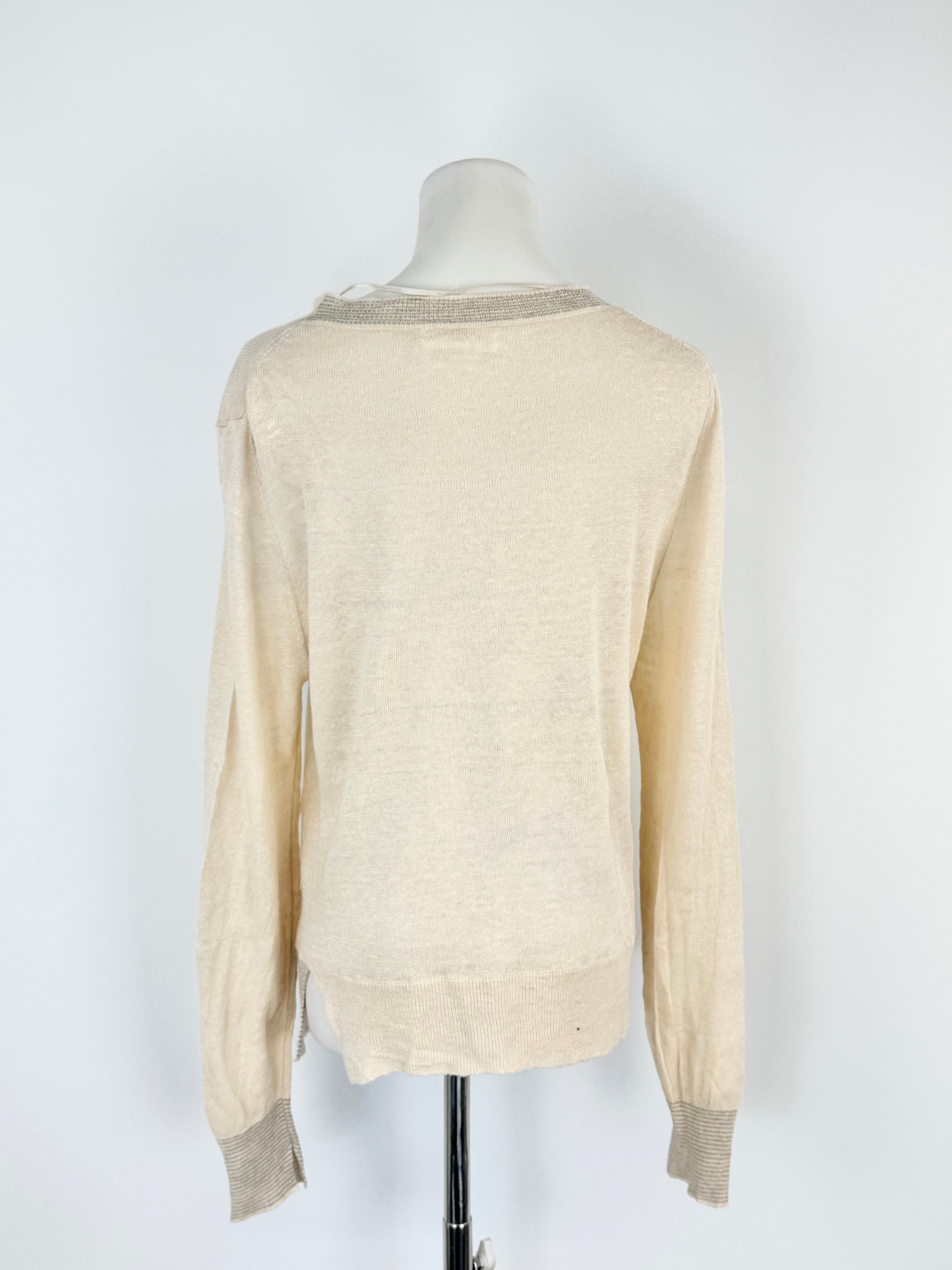 Vic + Bert Pale Orange Knitwear Top - AU8