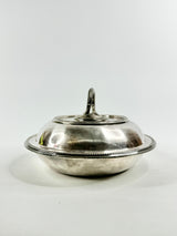 Vintage Silverplate Lidded Entre Dish