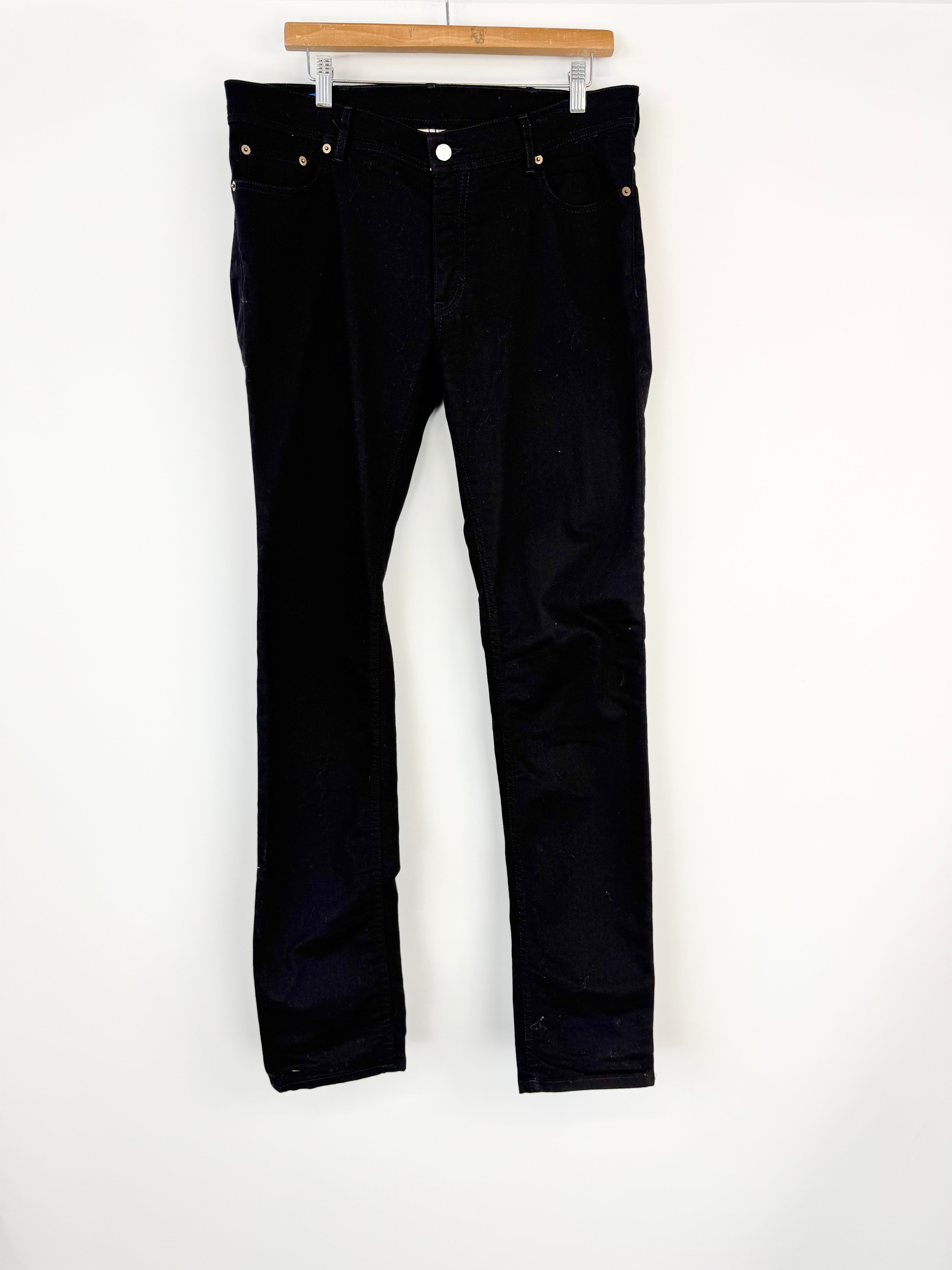 Acne Studios Blå Konst 'North Stay Black' Jeans - 33/34