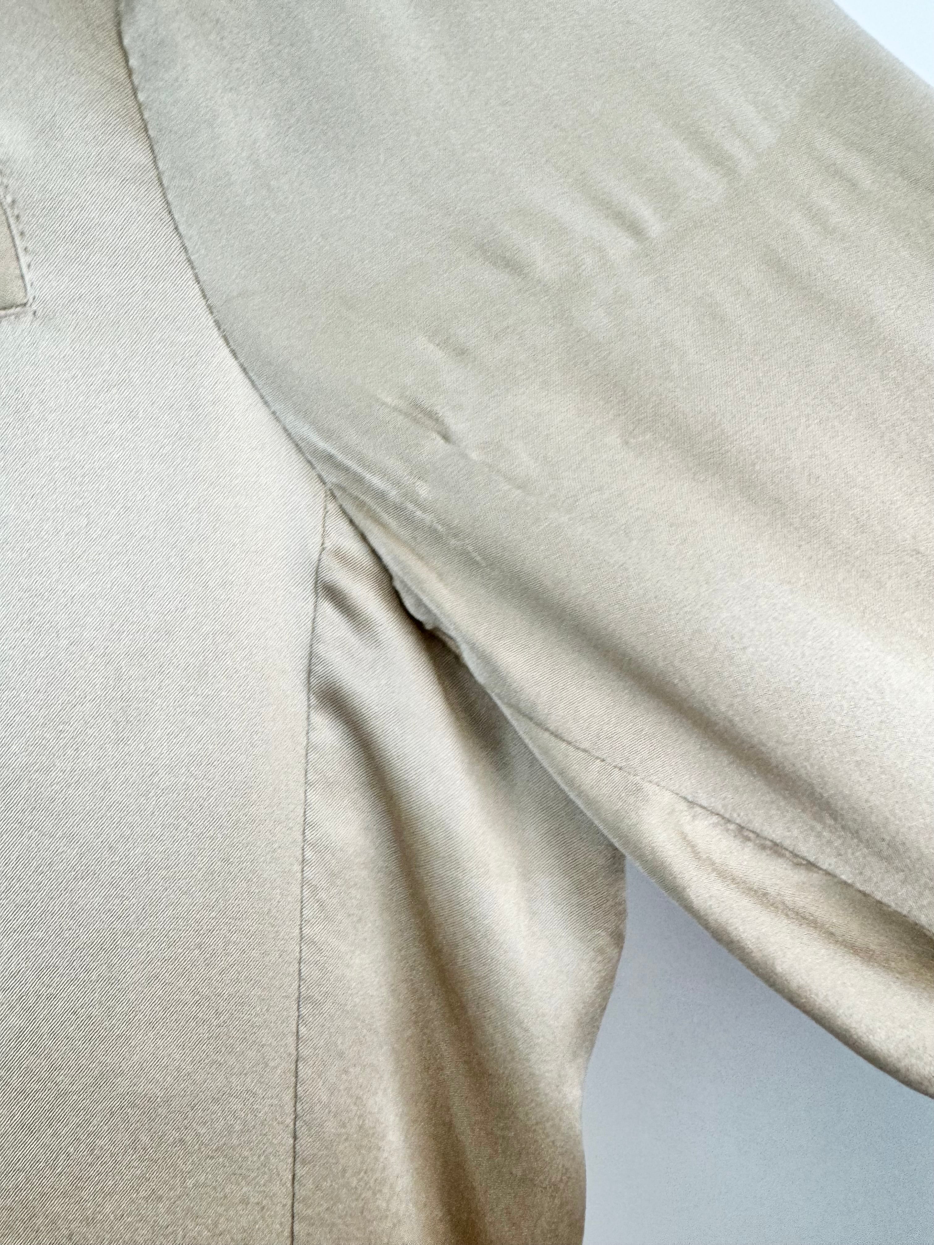 Silk Laundry Vanilla Creme Blazer - AU8/10