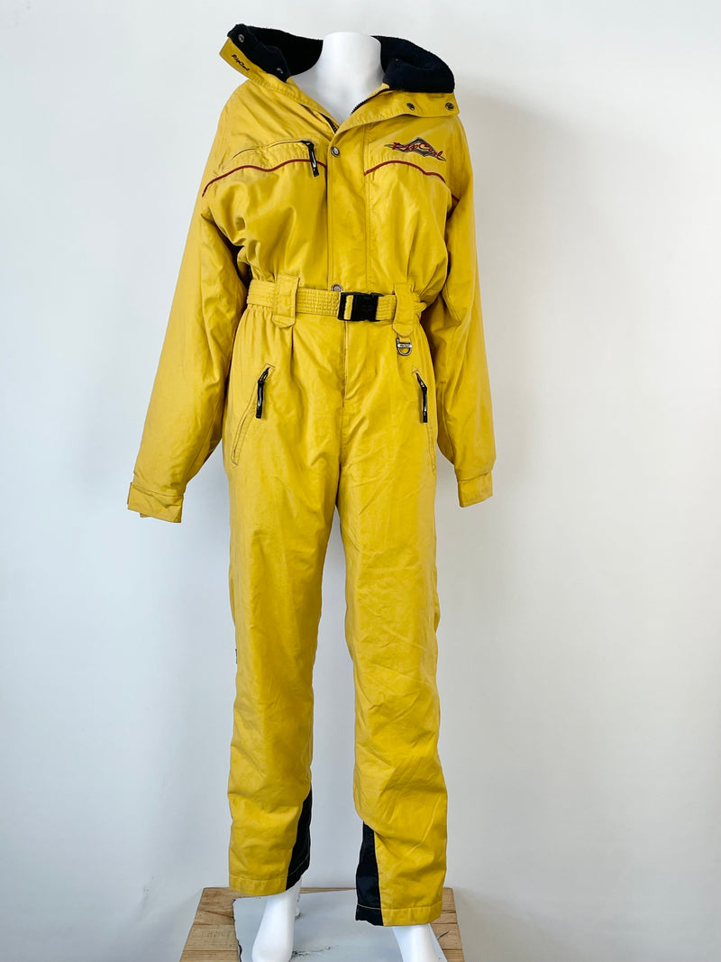 Ripcurl Vintage Yellow Skisuit - AU12