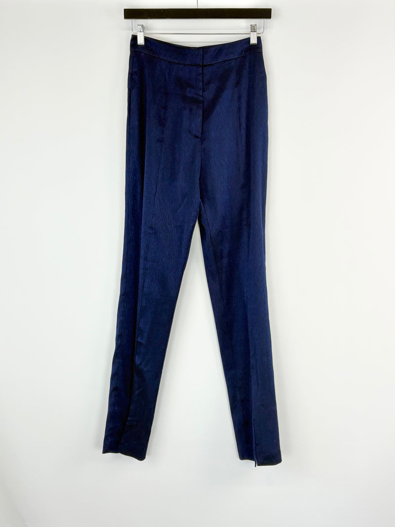 Sass & Bide Metallic Navy 'Wrapped in Love' Pants - AU8