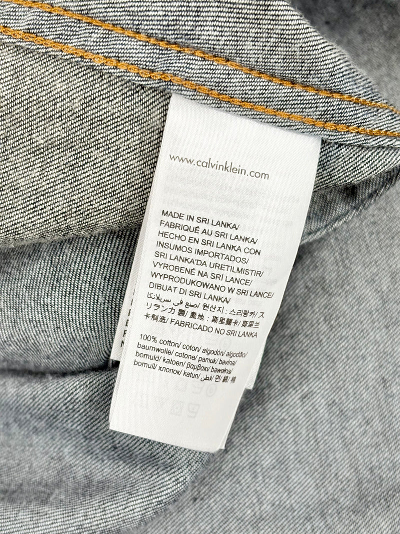 Calvin Klein Jeans Midnight-Blue Denim Coat - XL