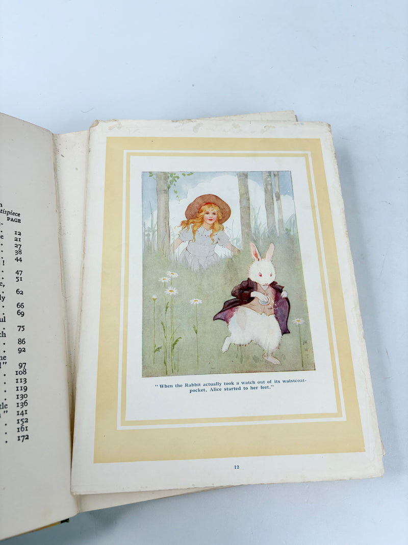 Vintage Hardcover Alice in Wonderland - Lewis Carroll