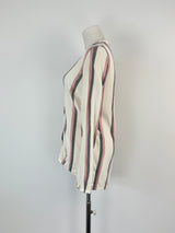 Maje White Striped Tunic - AU8