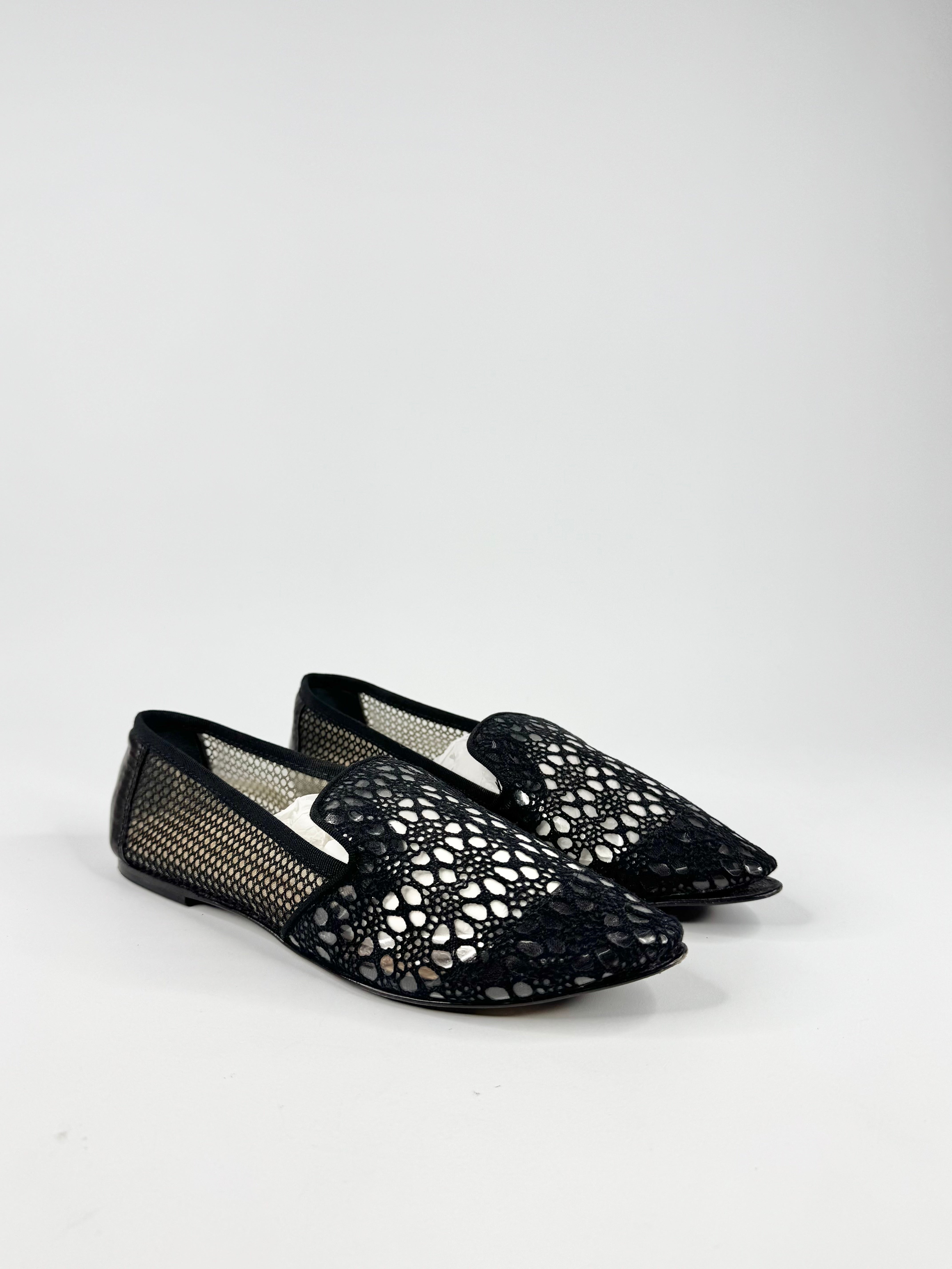 Moschino 'Cheap and Chic' Black Cutout Slipper - EU39