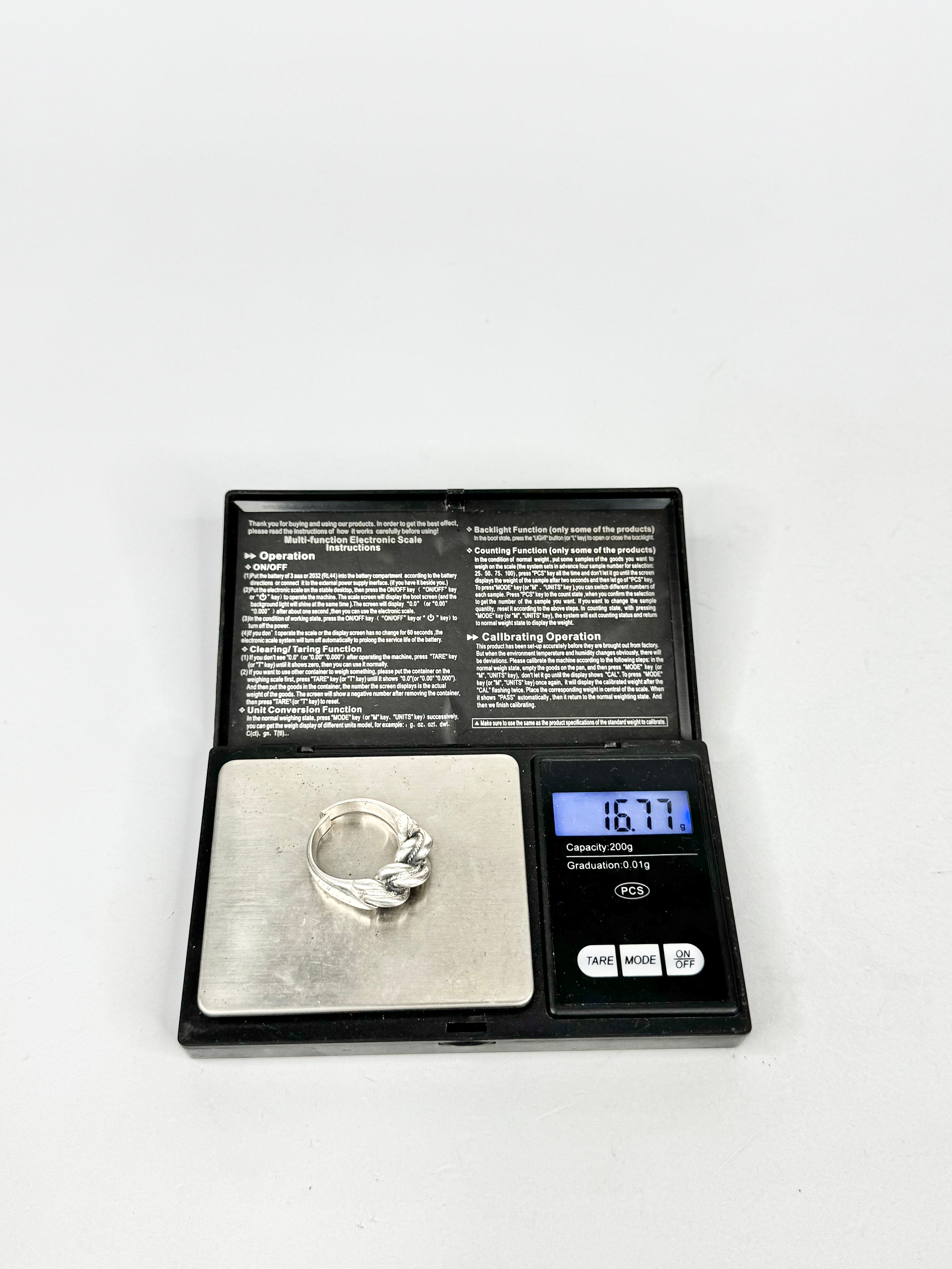 Antique Australian Silver Ring