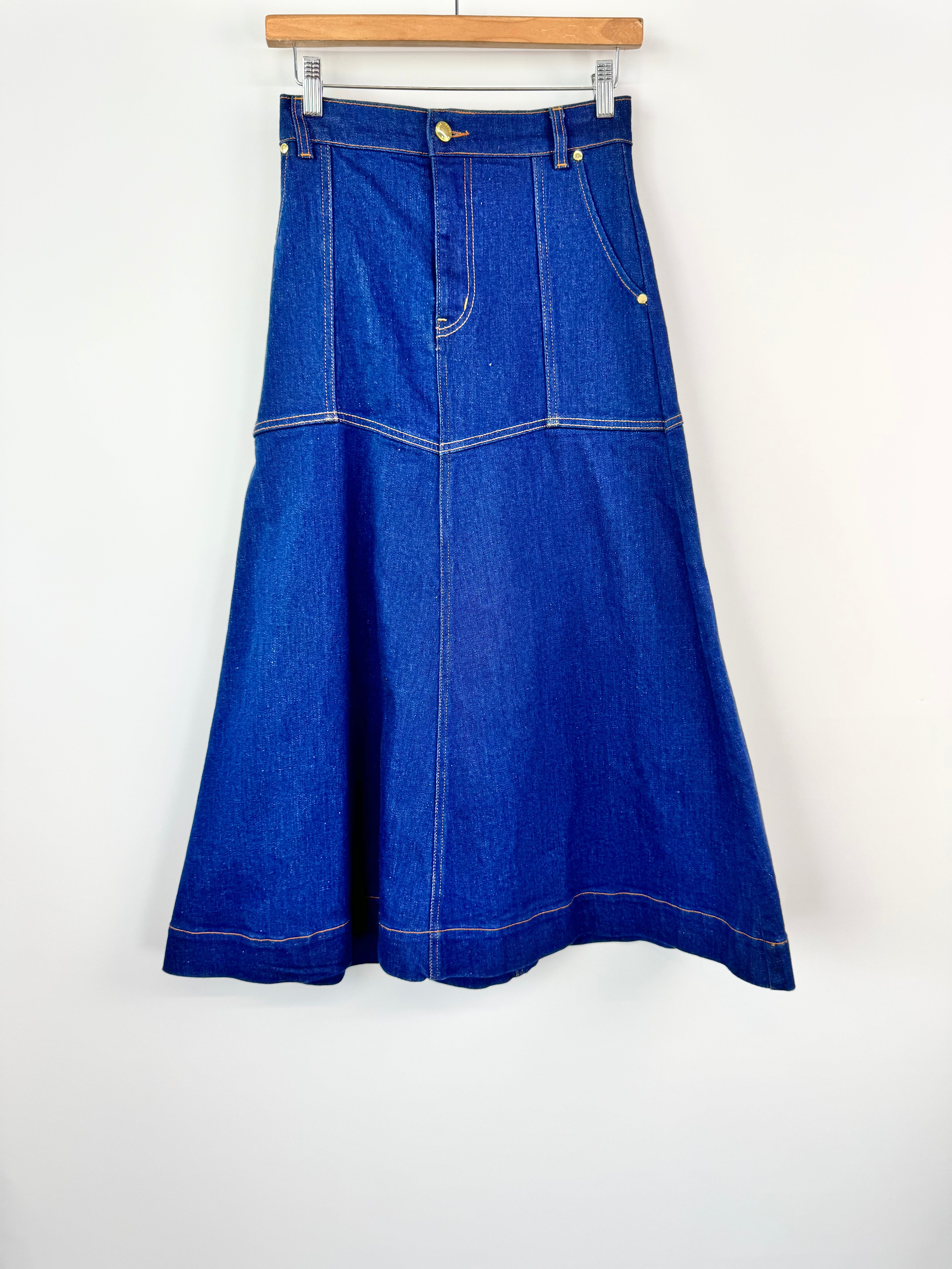 OBUS DENIM MAXI SKIRT - AU8