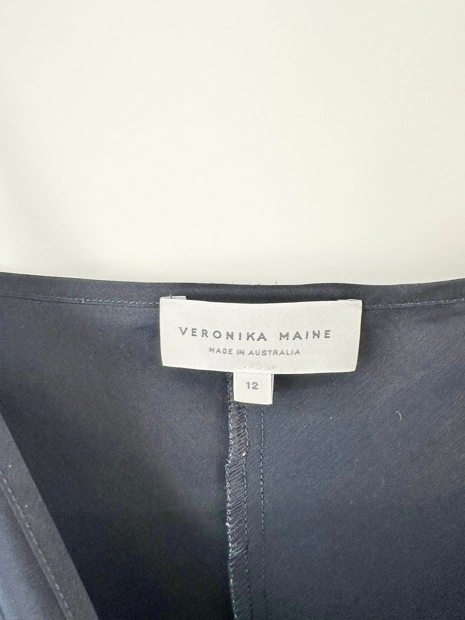 MFW Veronika Maine Midnight Blue Dress - AU12/14