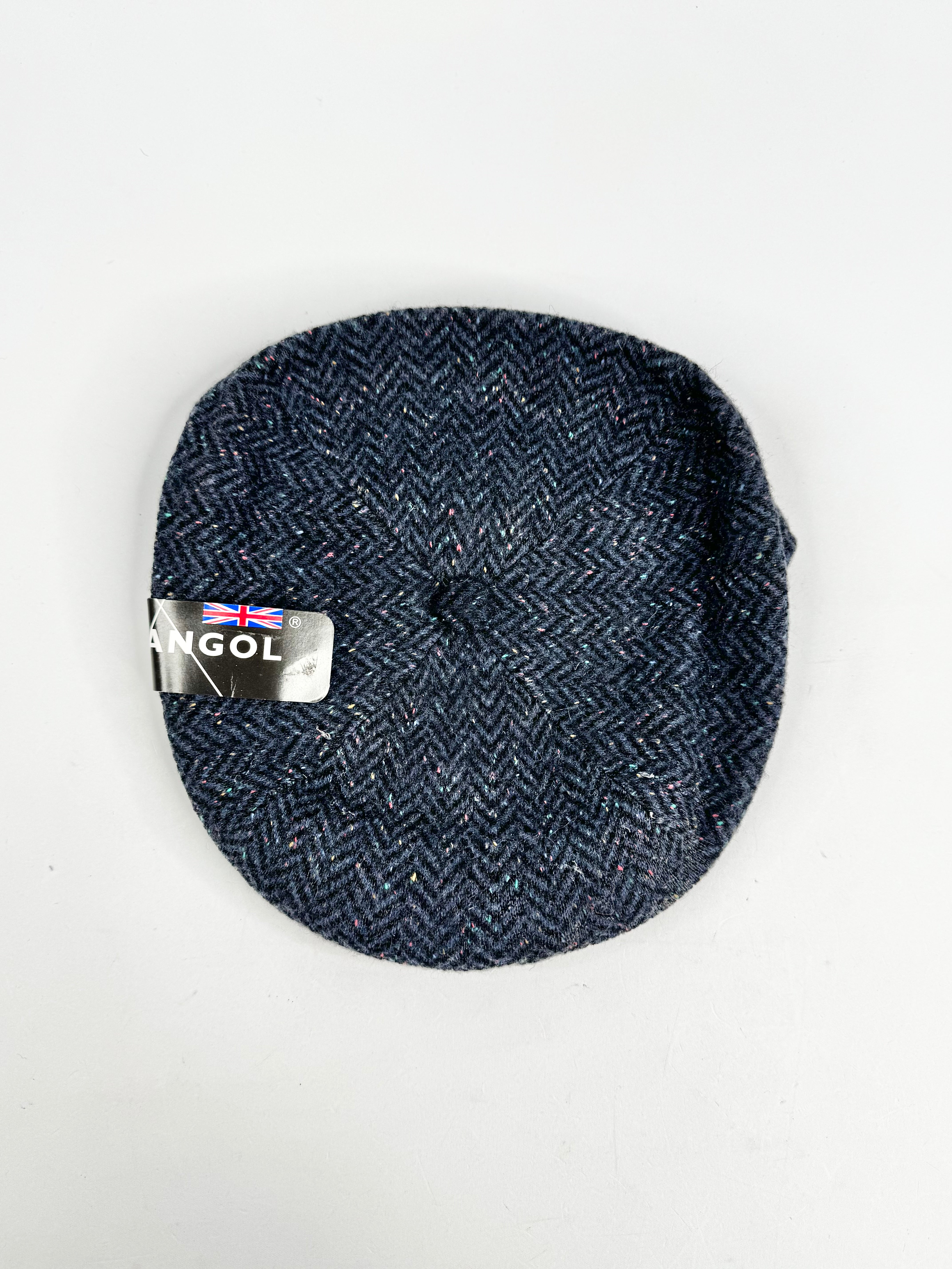 Kangol Blue Tweed 'Dornoch' Hat NWT