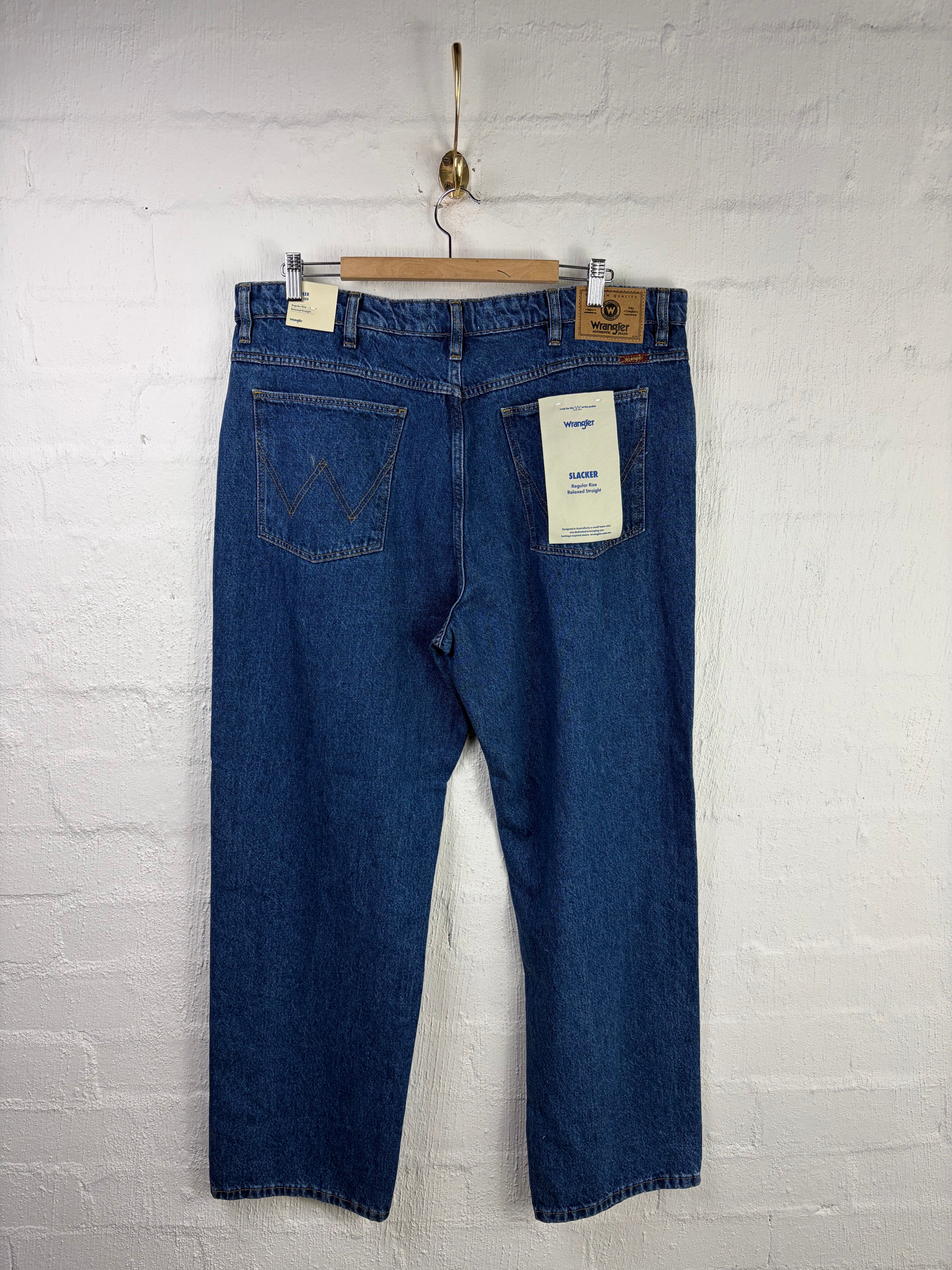 Wrangler Blue Denim Jeans NWT - 36