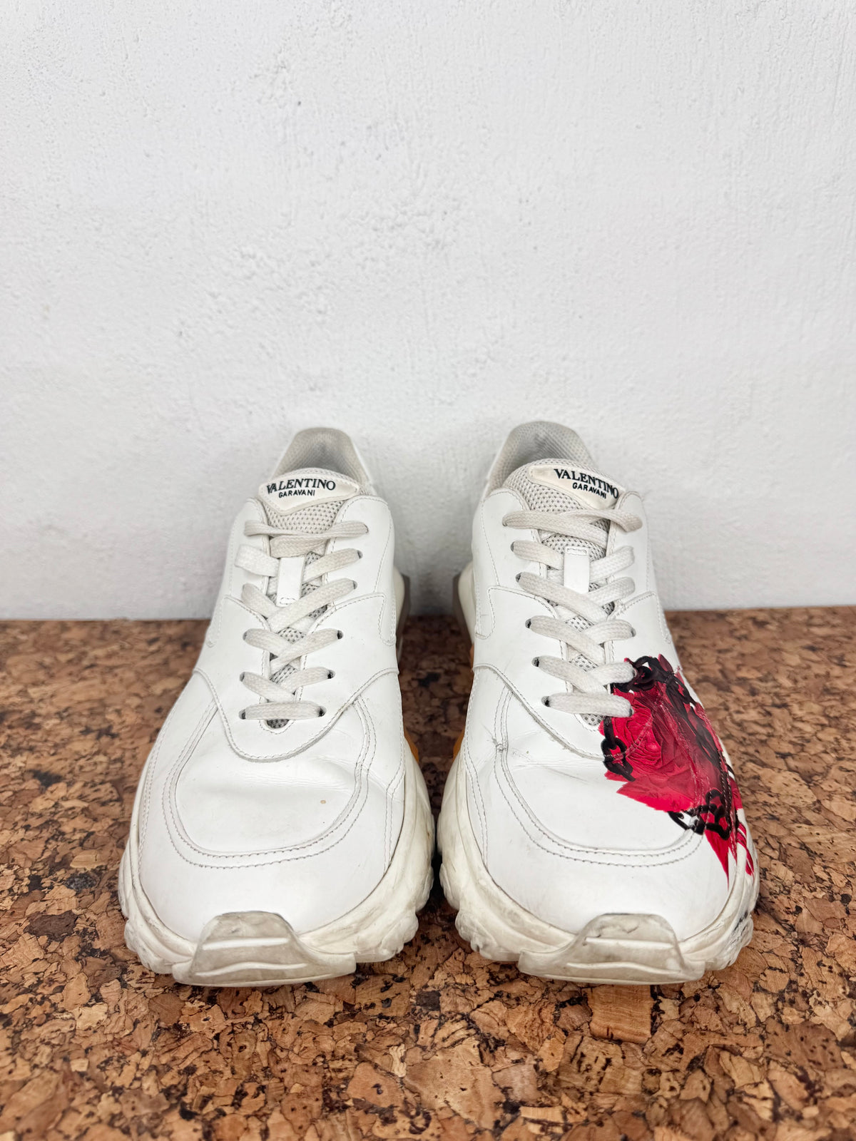 Valentino Garavani x UNDERCOVER Rose Pattern 'Bounce' Sneakers - EU40