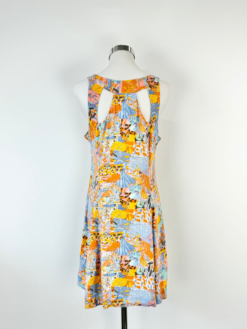 Something Else by Natalie Wood x Ken Done Patterned Summer Dress - AU10