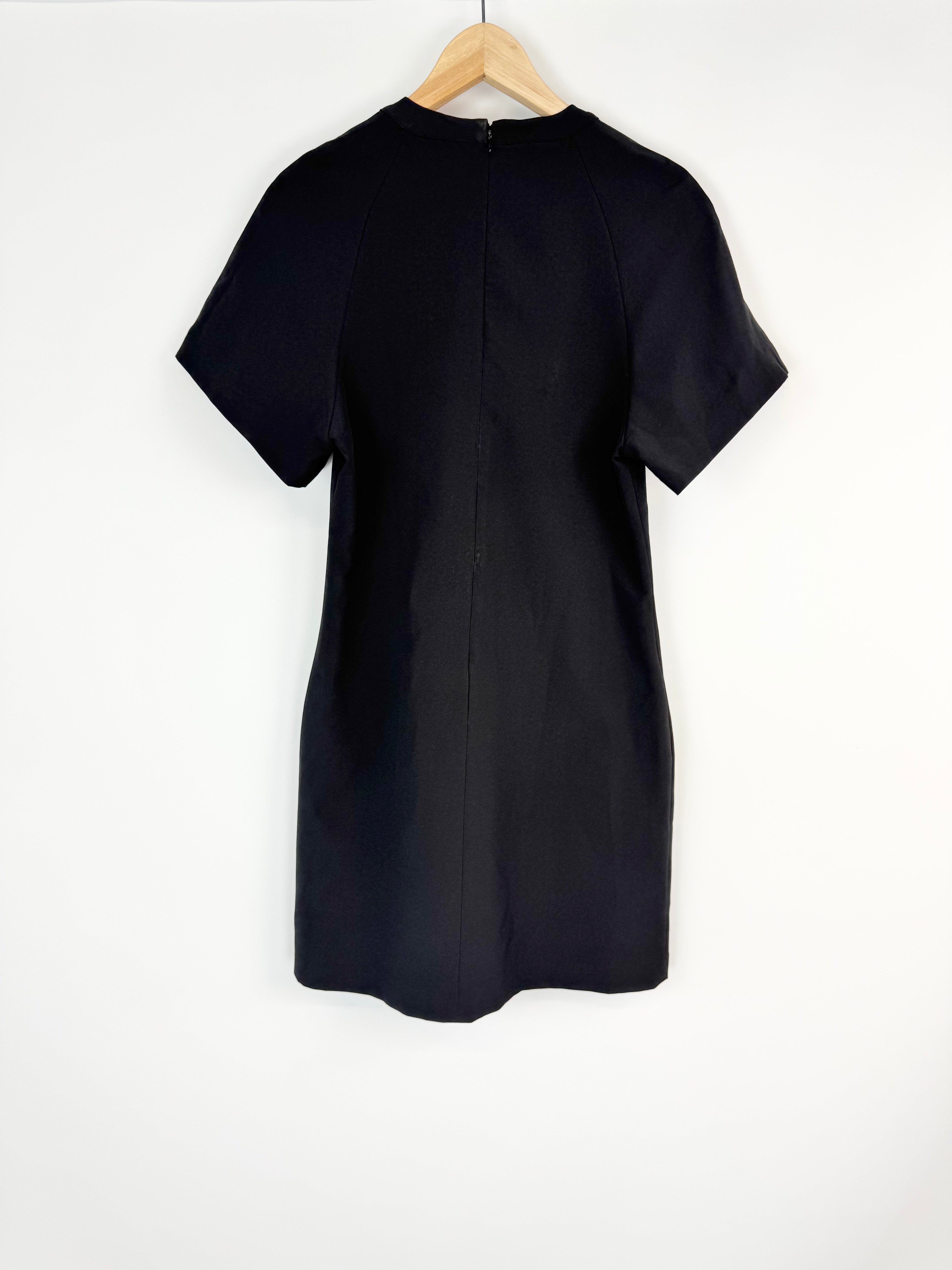 Búl Black Short Sleeve Dress - AU8/10