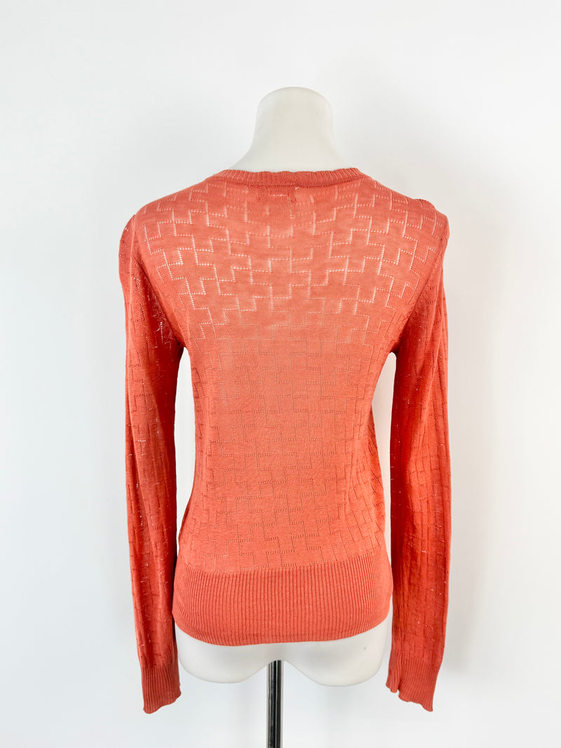 Gorman Saffron SIlk & Cotton Cardigan - AU8