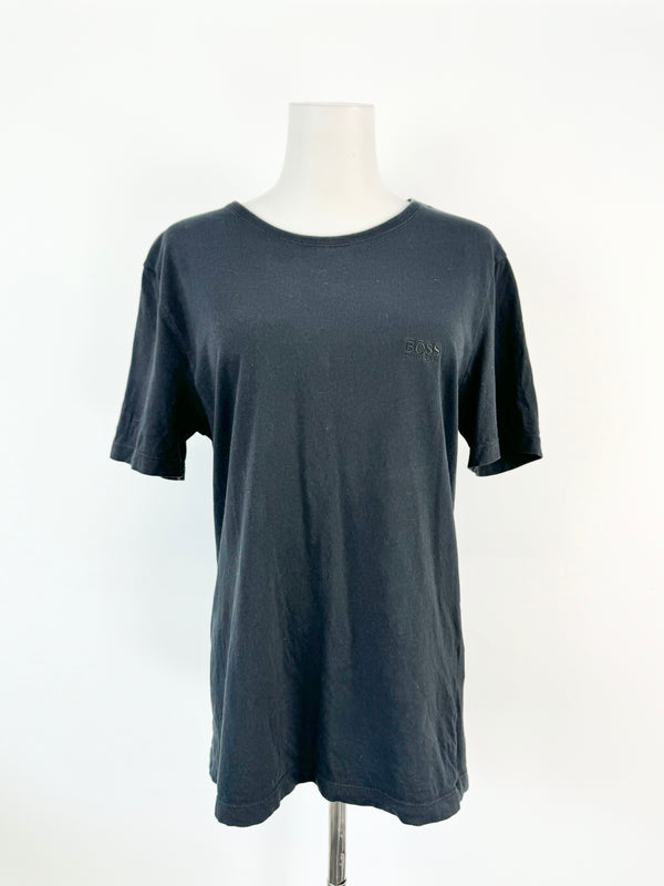 Boss Hugo Boss Black Cotton T-Shirt - M