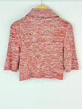 Scanlan Theodore Red & White Pleated Rib Shirt - AU10