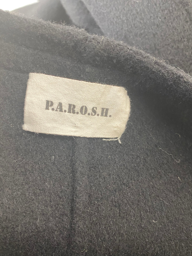 P.A.R.O.S.H Black Wool Jacket - AU10/12