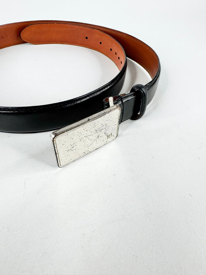 Ralph Lauren Polo Brown Leather Belt