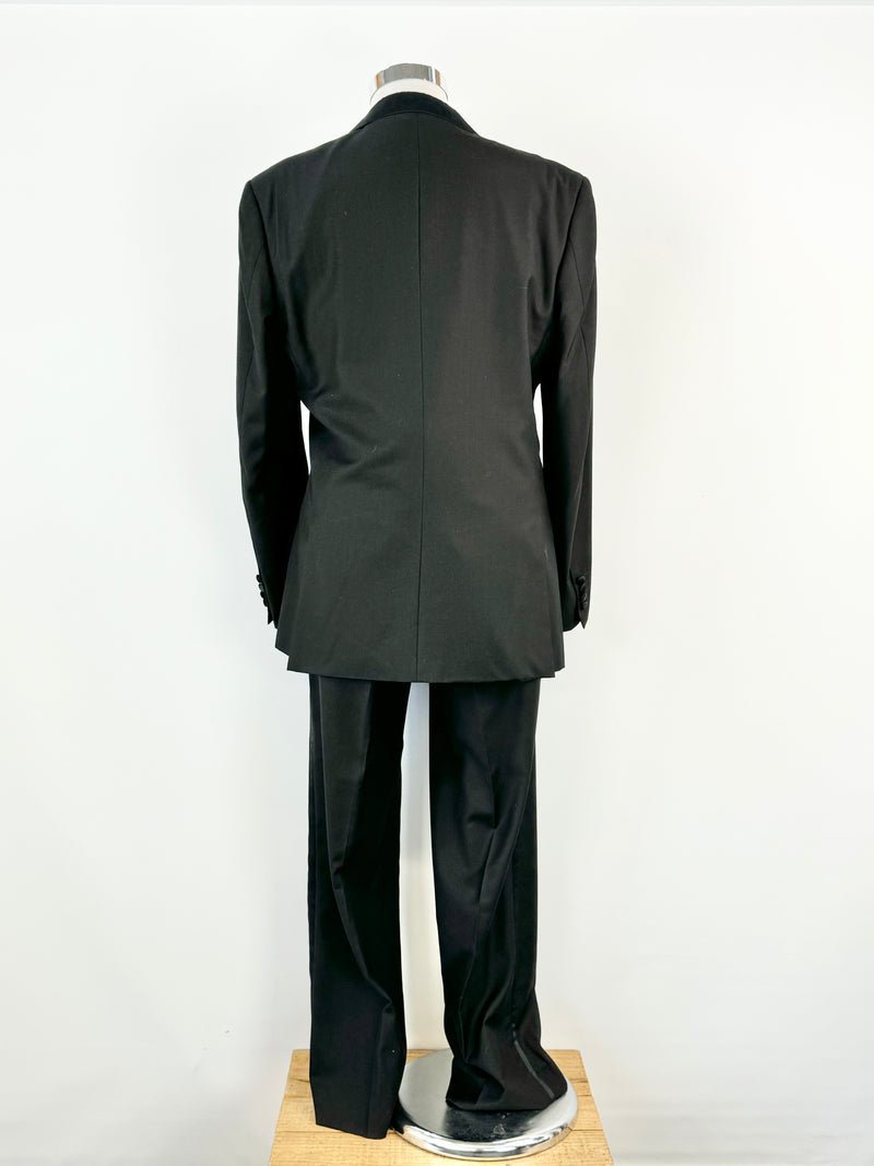 Vintage Giorgio Armani Black Suit - 52