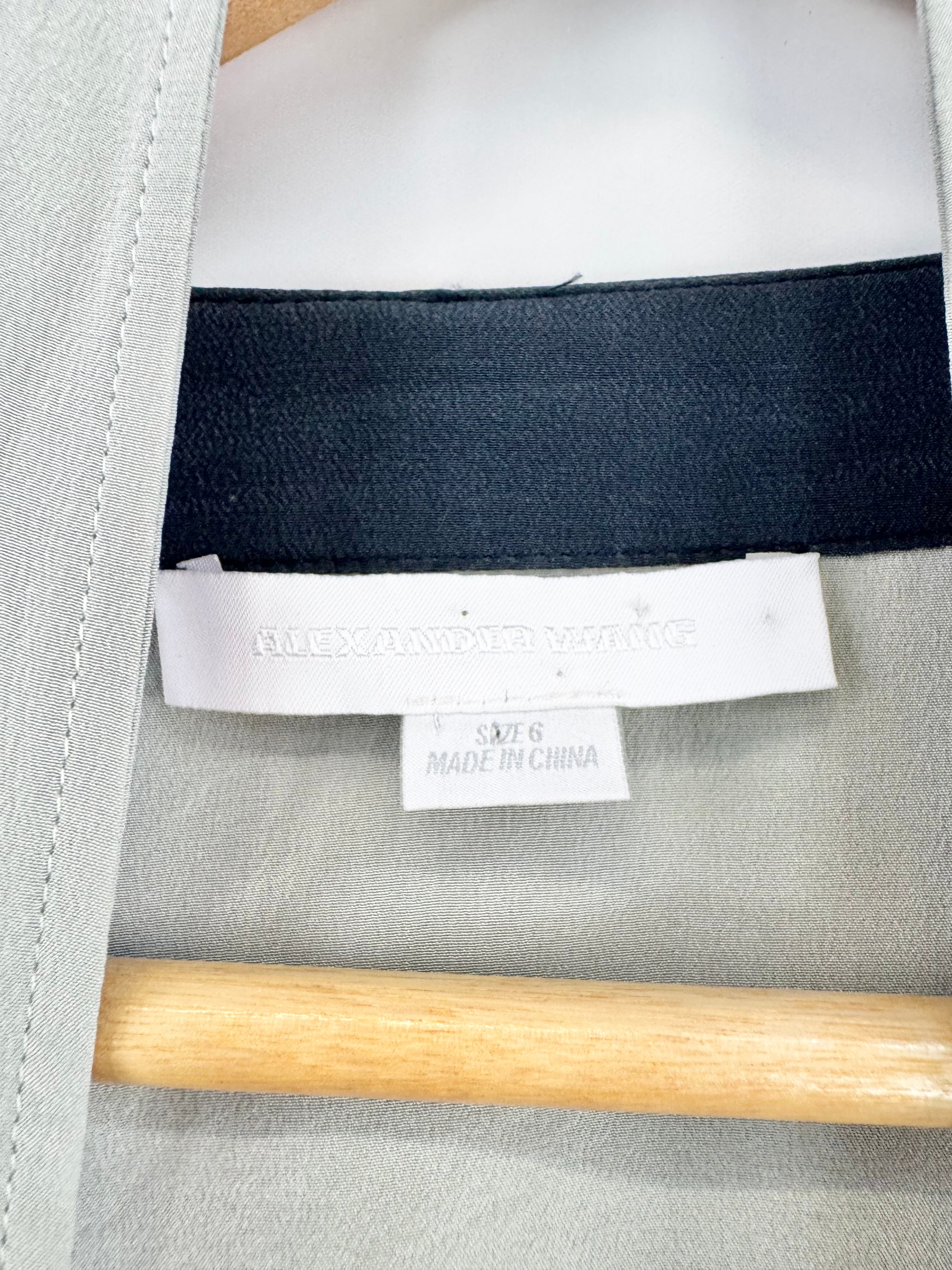 Alexander Wang Lichen Silk Tunic - AU8/10