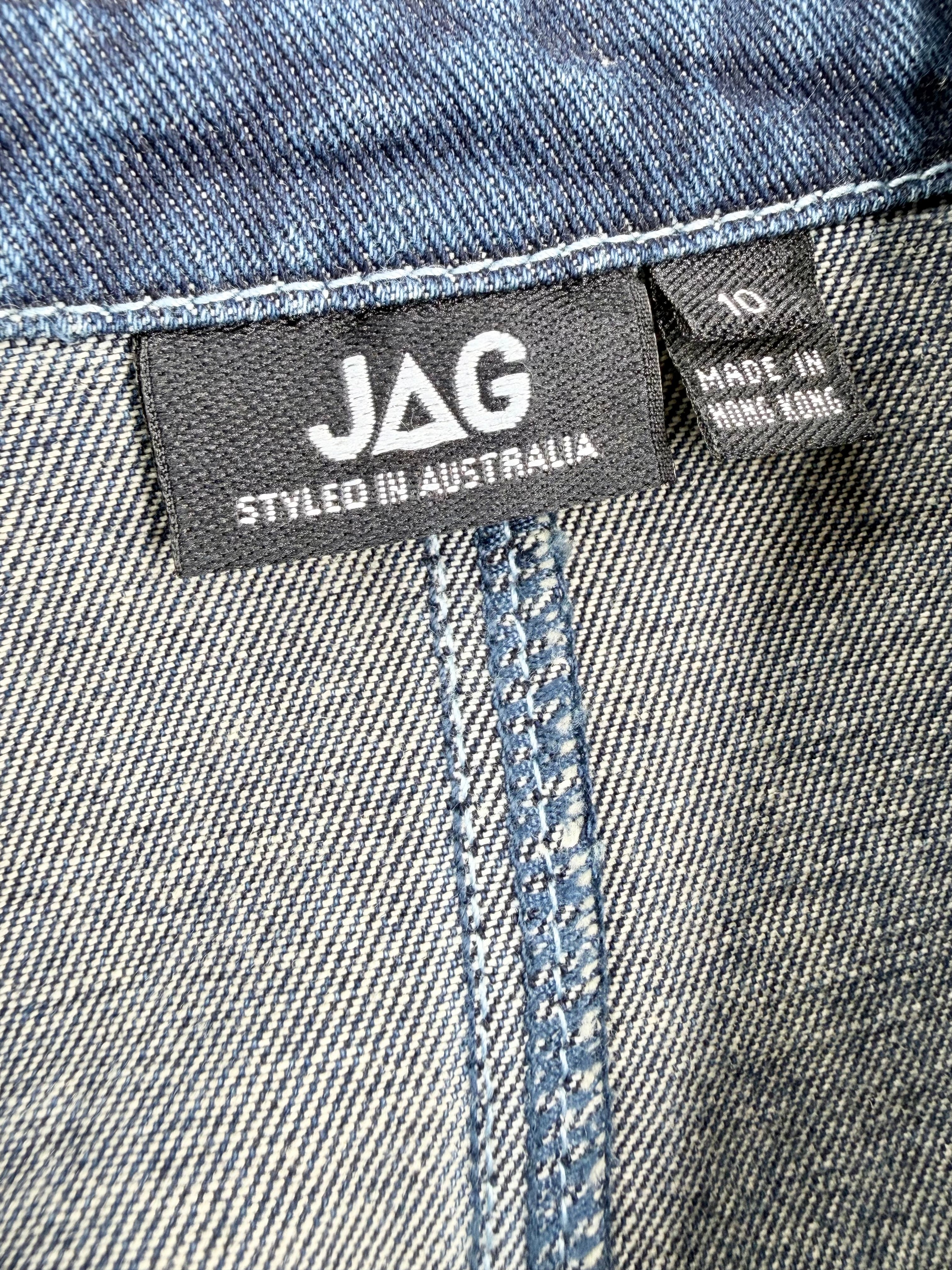 Jag Blue Denim Belted Coat - AU10
