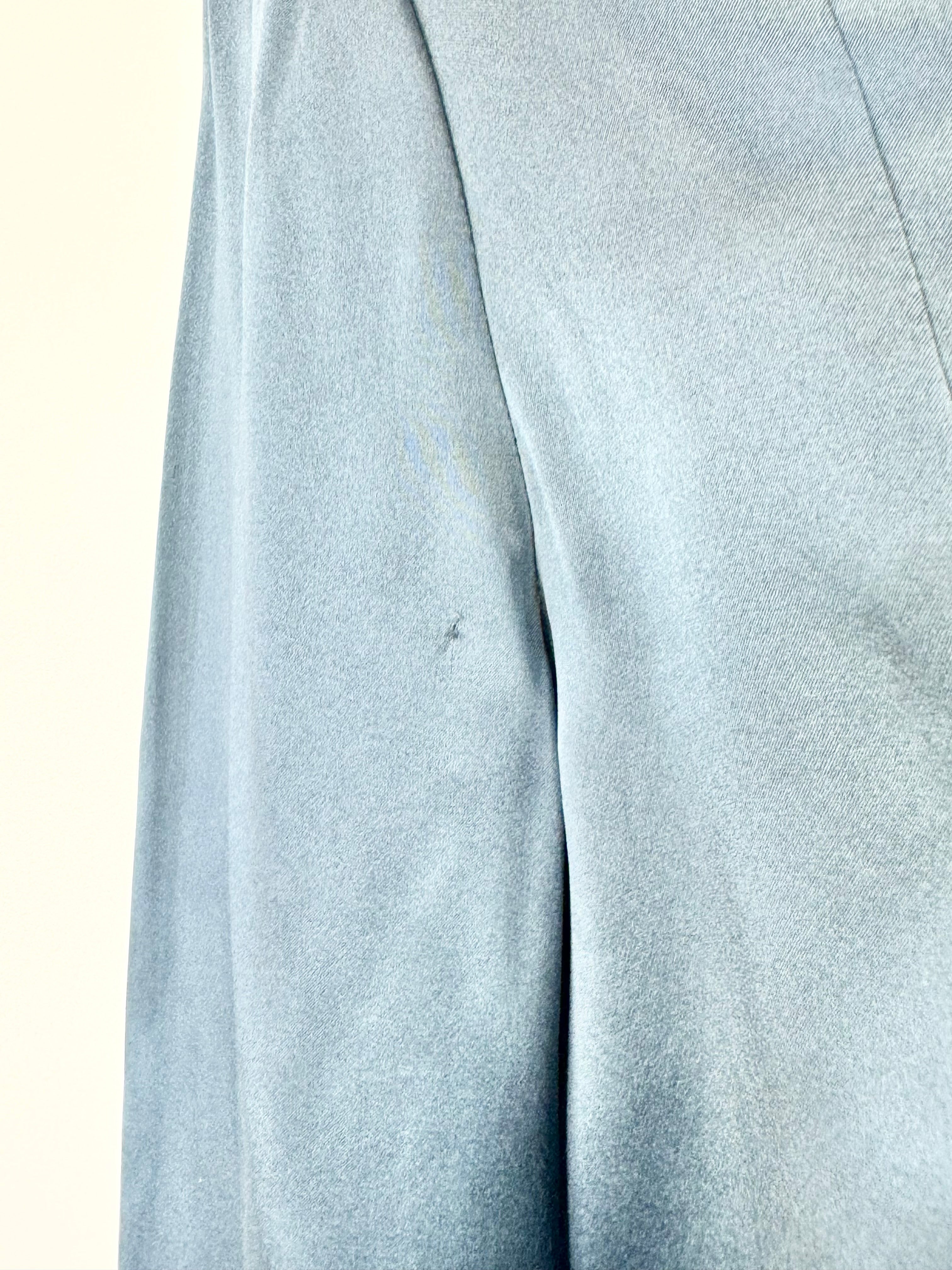 Cos Cool Blue Silk Blouse - AU8/10