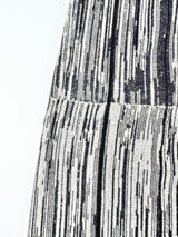 Boboutic Black & White Merle Knitted Column Dress - AU8/10
