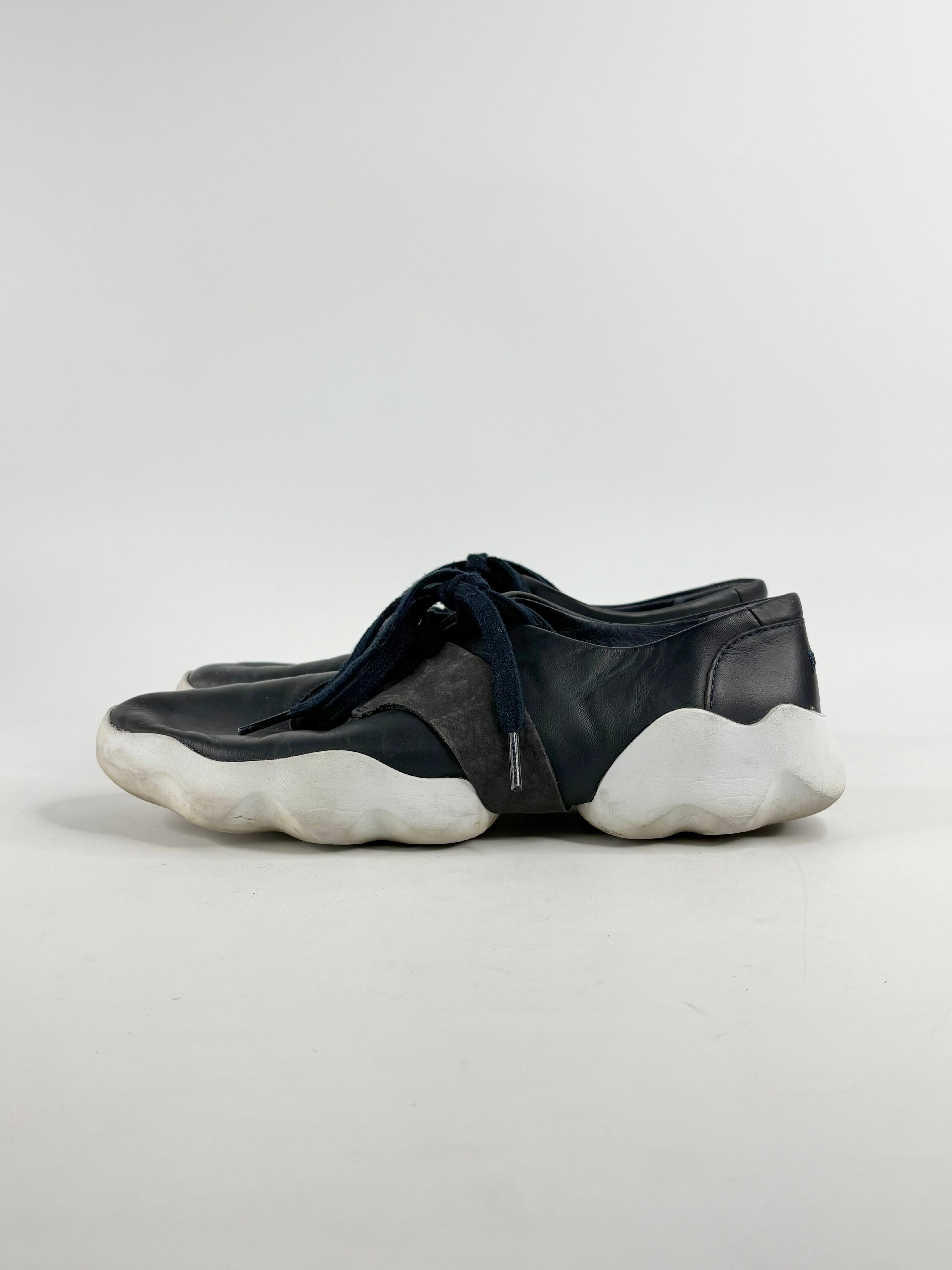 Camper Navy Blue 'Dub' Nubuck Sneakers - EU40