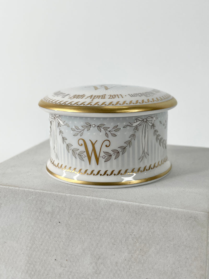 The Royal Collection Fine Bone China Trinket Box