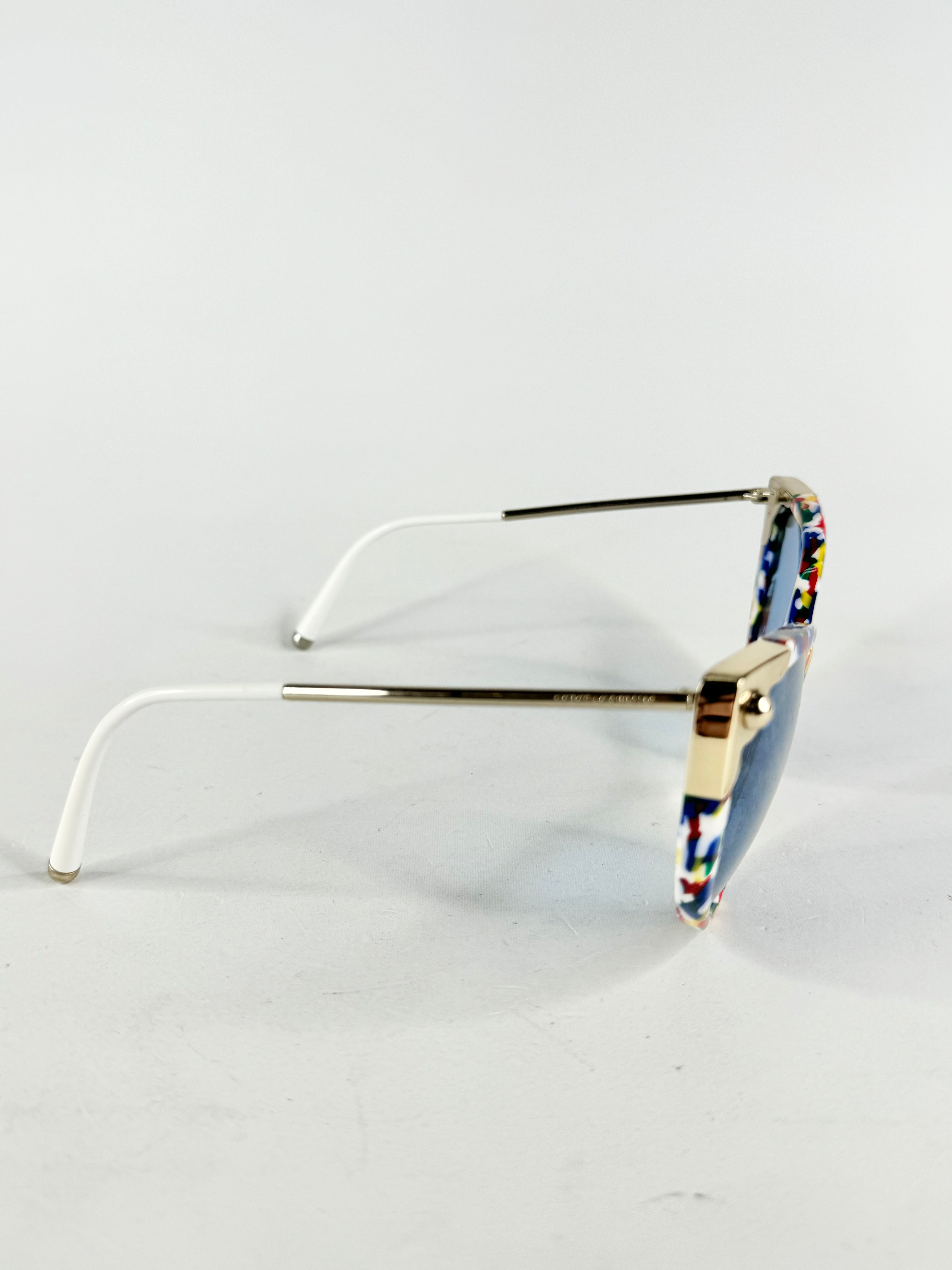 Dolce & Gabbana Multicoloured Cat Eye Sunglasses
