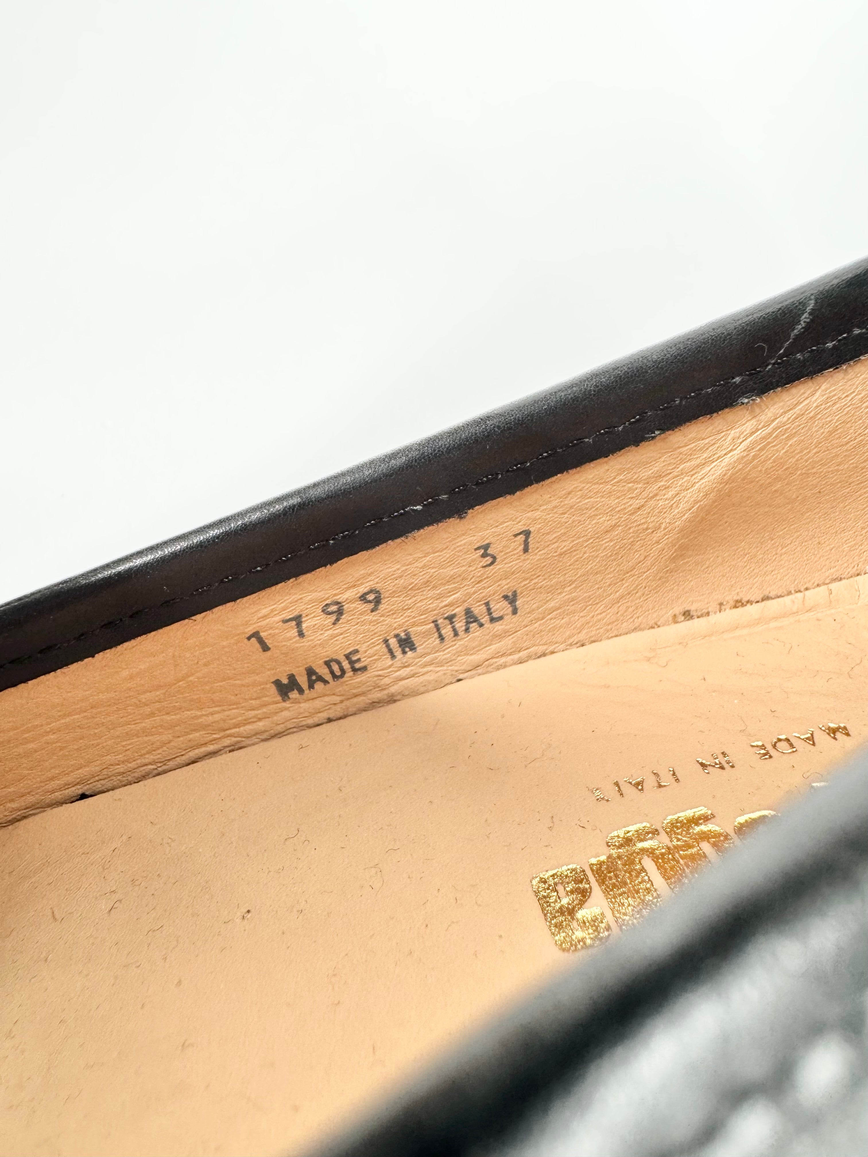 Loggia Black Lightweight Loafers - EU37