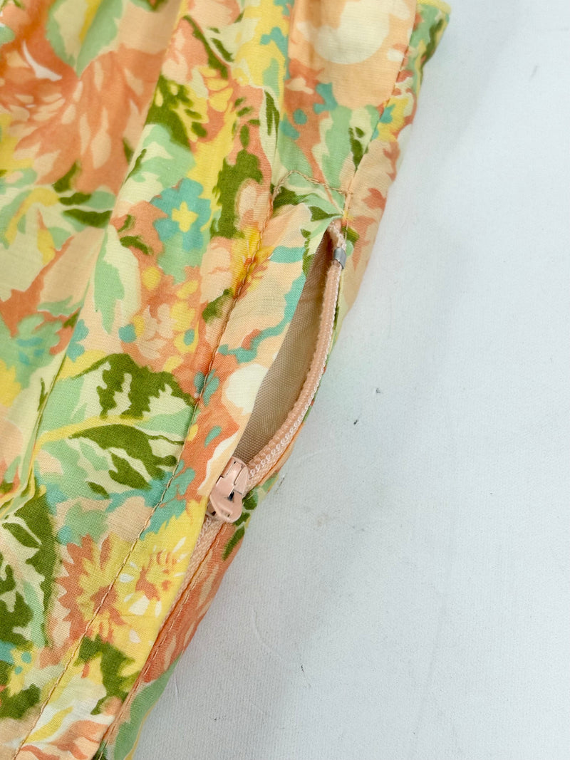 Trent Nathan Vintage Summer-Florals Sleeveless Dress - AU10/12