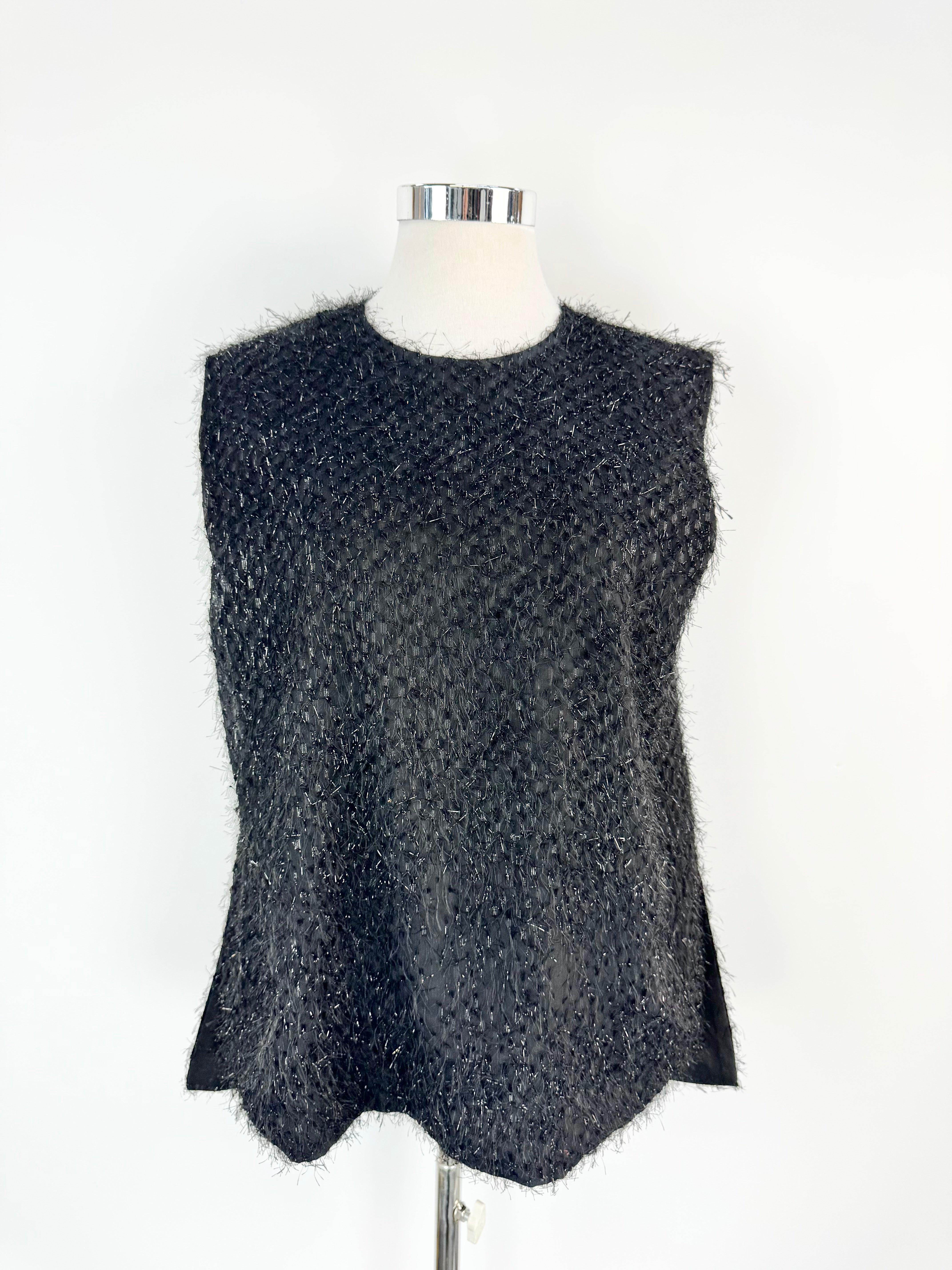 Cos Black Sleevless Top - AU12