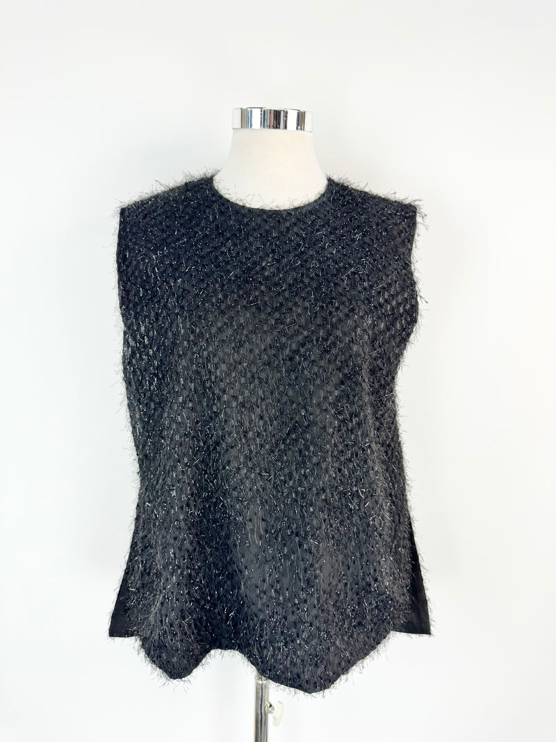 Cos Black Sleevless Top - AU12