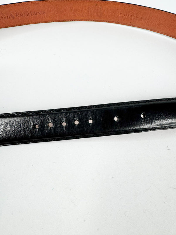 Ralph Lauren Polo Brown Leather Belt